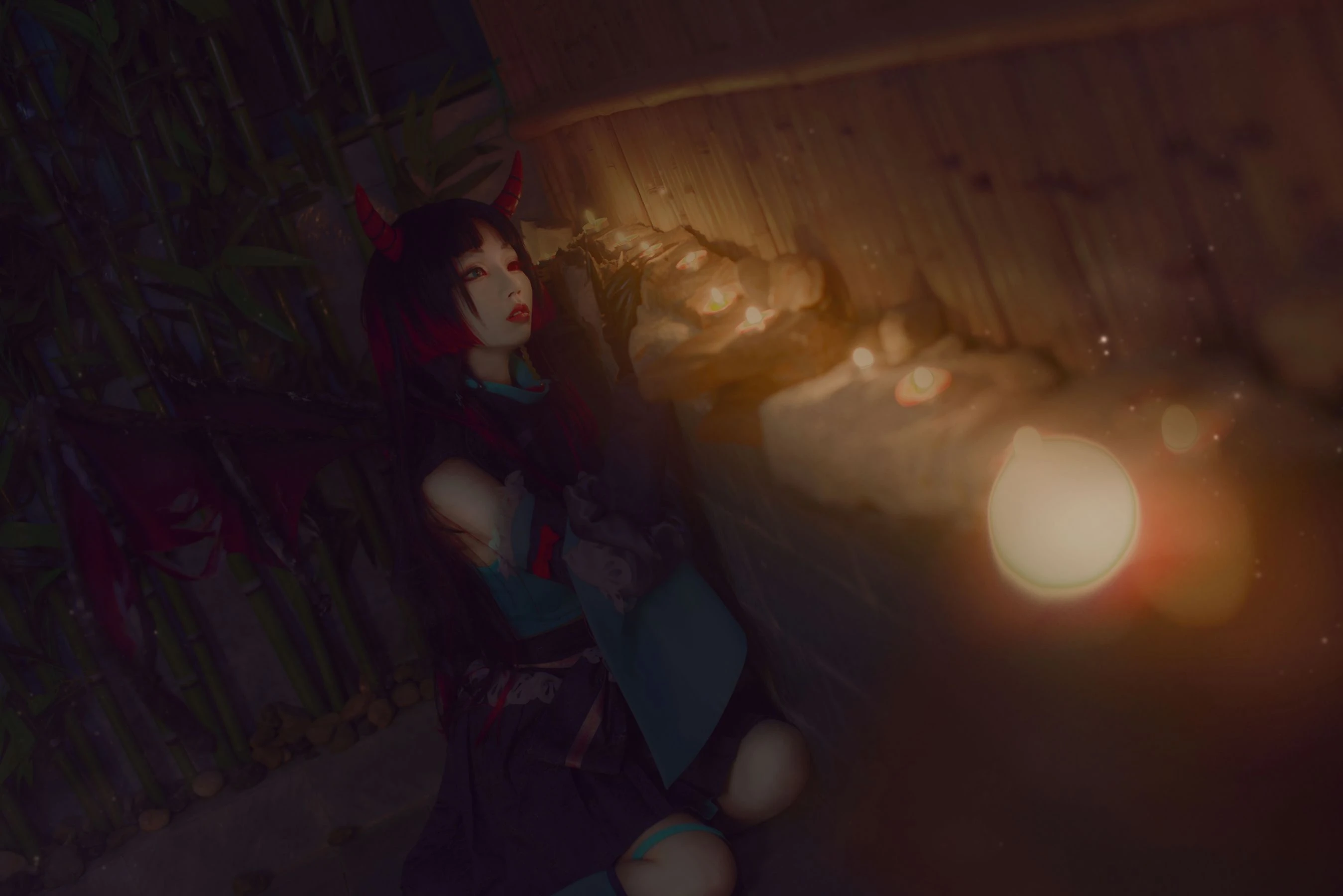 萌妹白易子教主 – 阴阳师 吸血姬插图3
