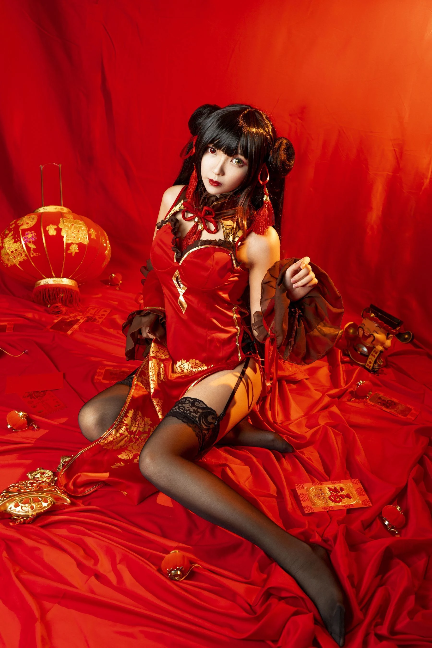 Coser小姐姐妍子坚不可摧 狂三新年插图6