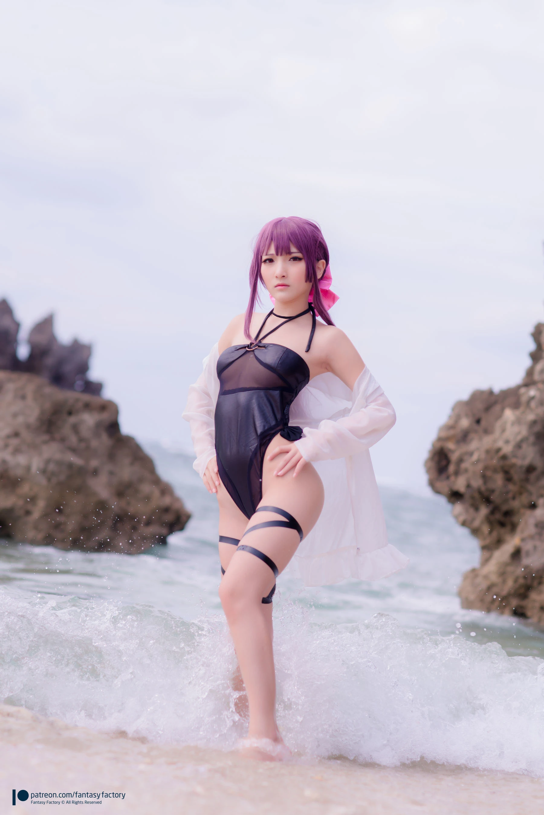 [Fantasy Factory] 小丁Cosplay – 海滩风情插图7