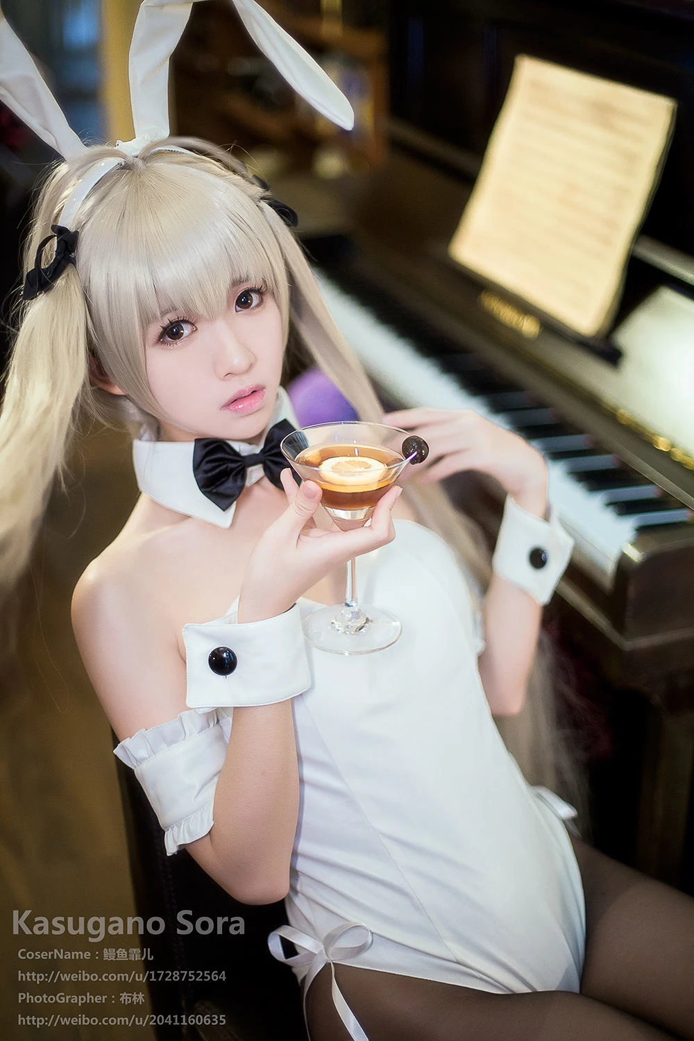 鳗鱼霏儿 – 缘之空 穹妹 兔女郎 Cosplay插图2