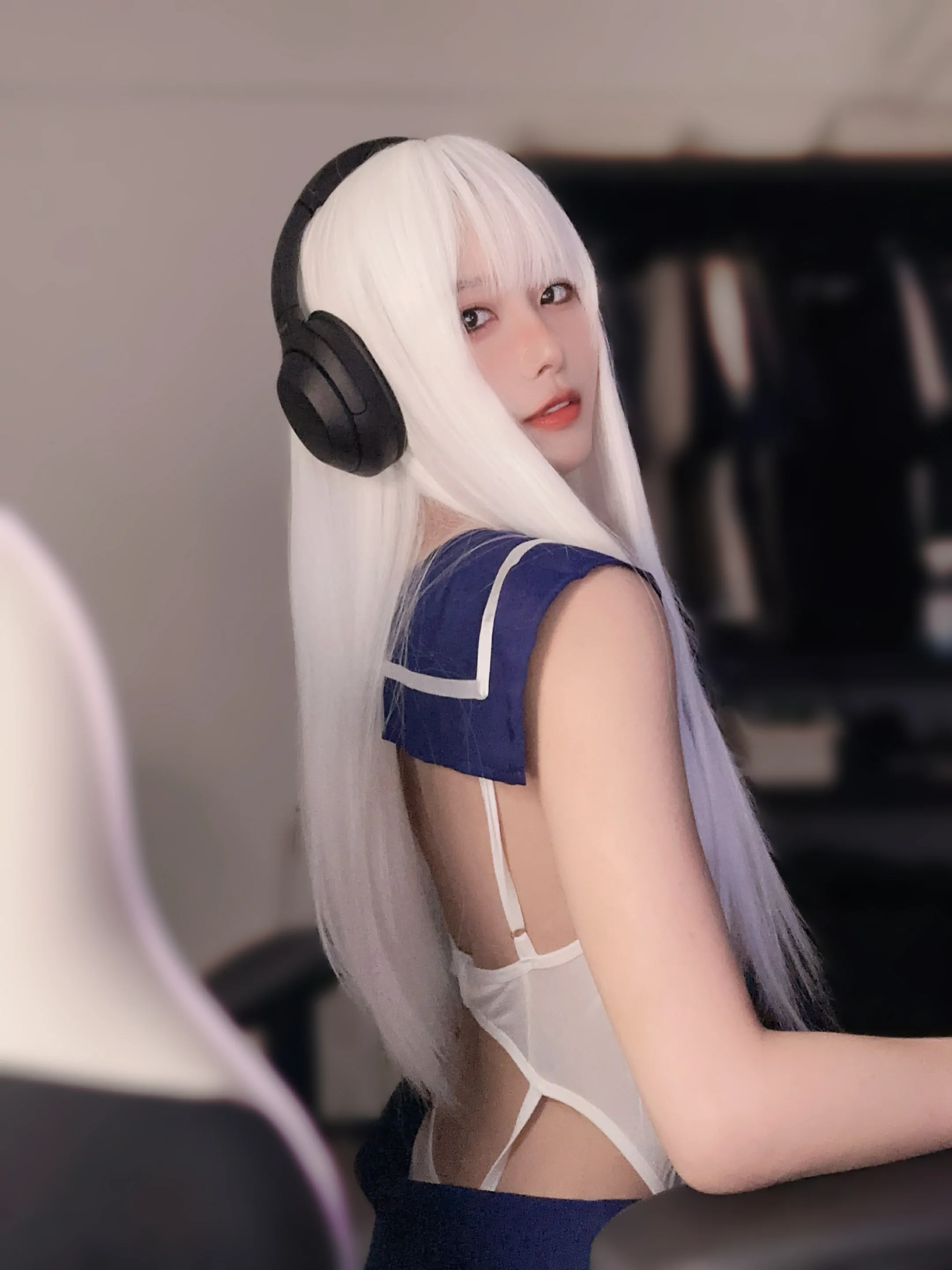 布丁大法 – 白毛女友 [27P]插图6