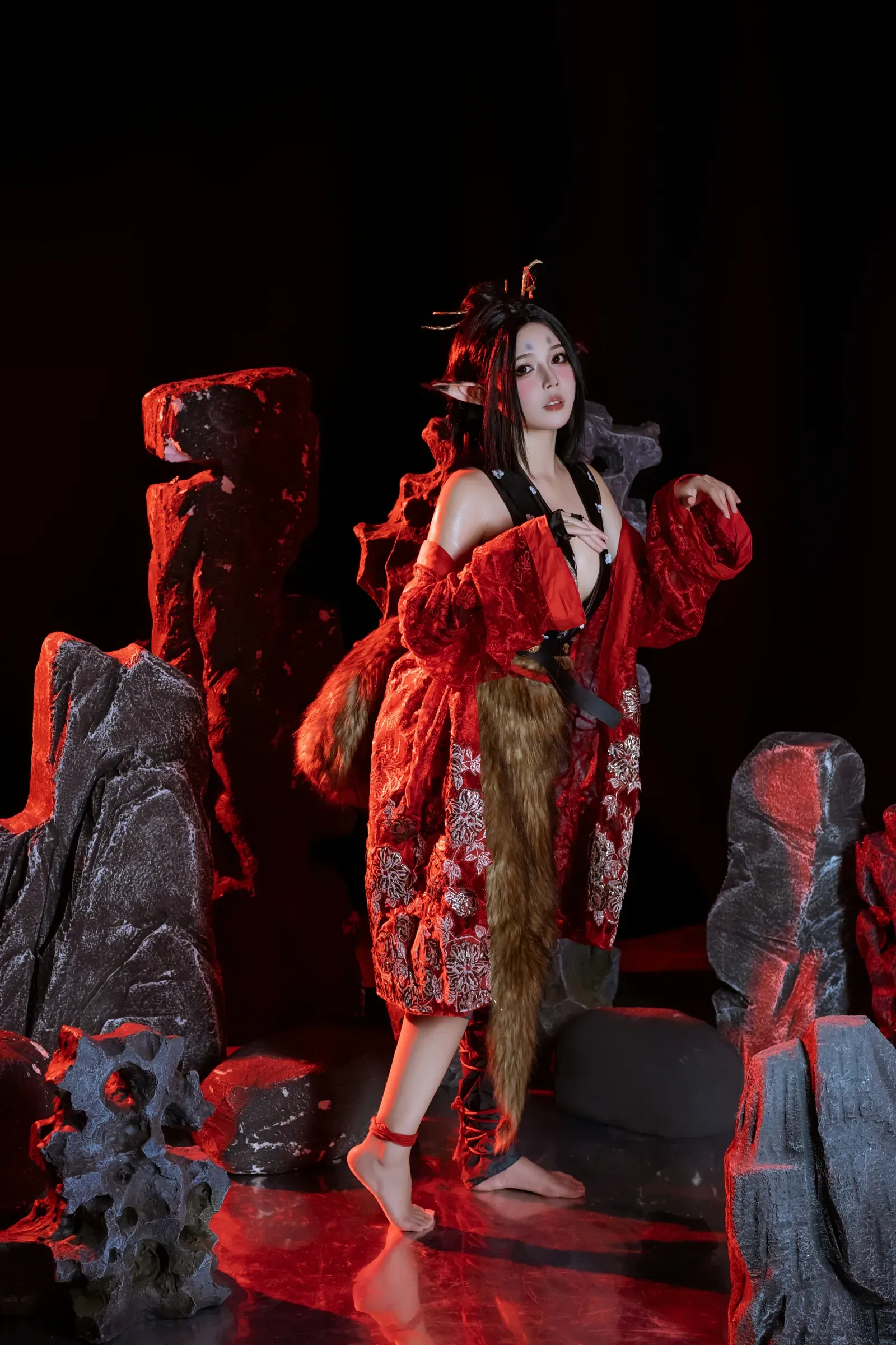 七月喵子 – 黑神话萍萍 [80P]插图9