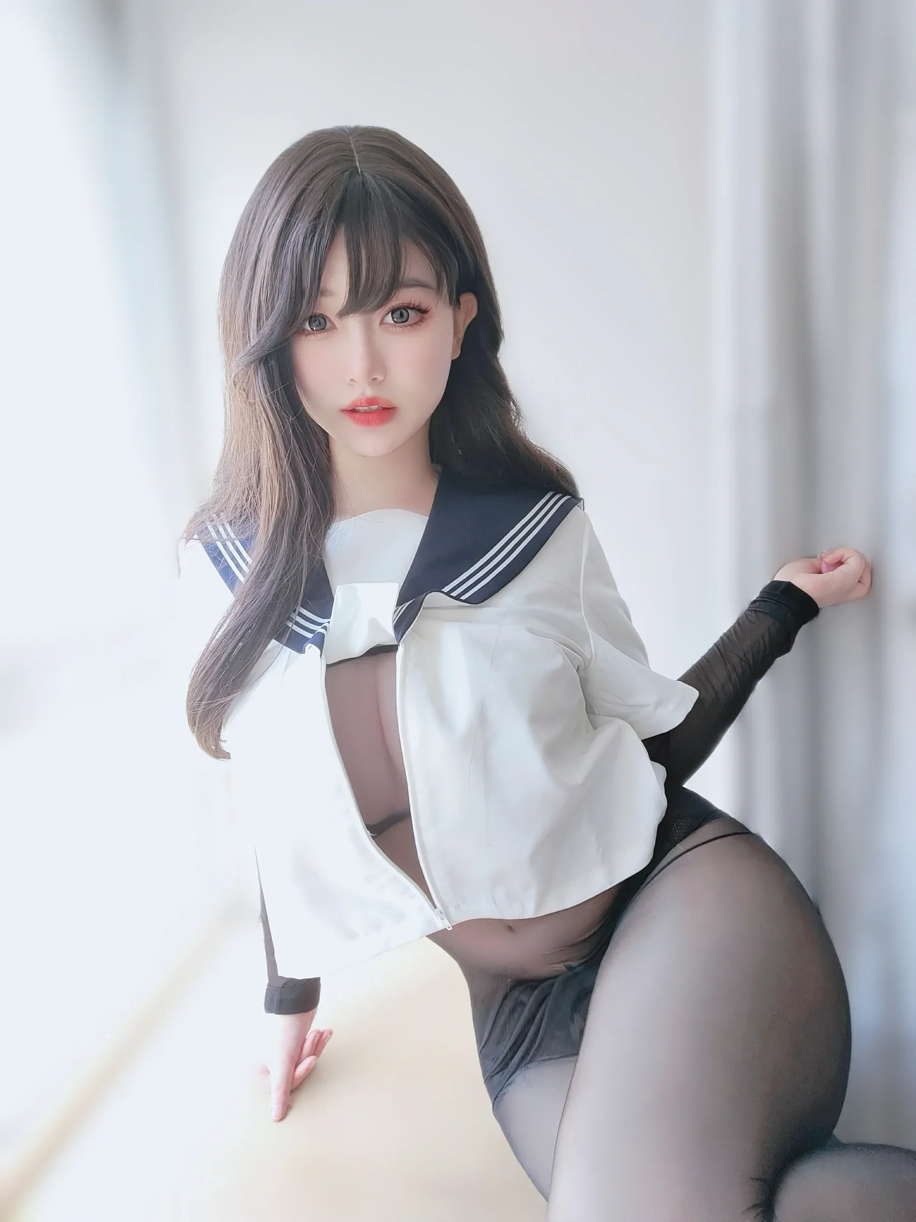女主K – 性感水手服妹妹 [23P]高清在线欣赏-撸撸奈子