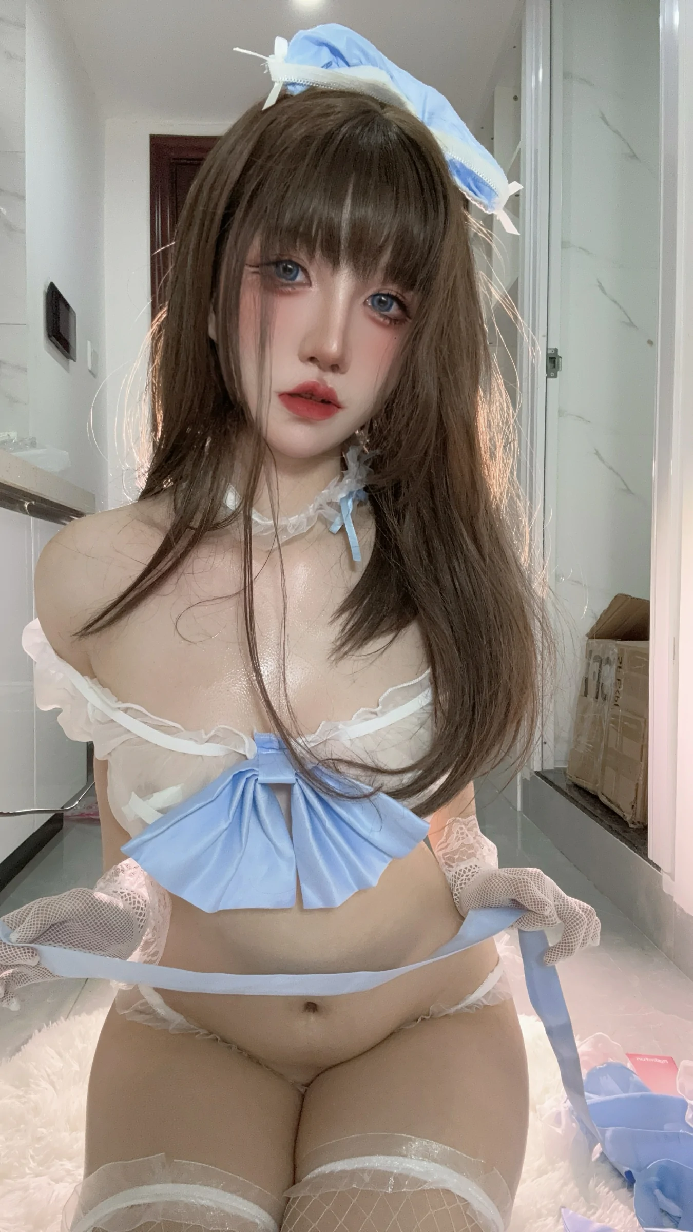 阿薰kaOri – 蓝色奶油蛋糕 [19P]插图5