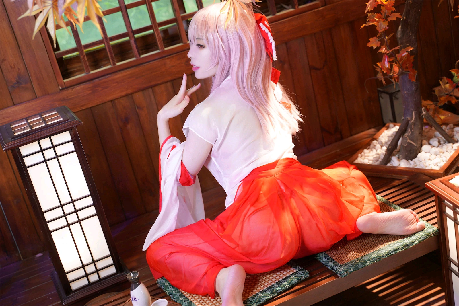 虎森森 – 巫女 [60P]插图1