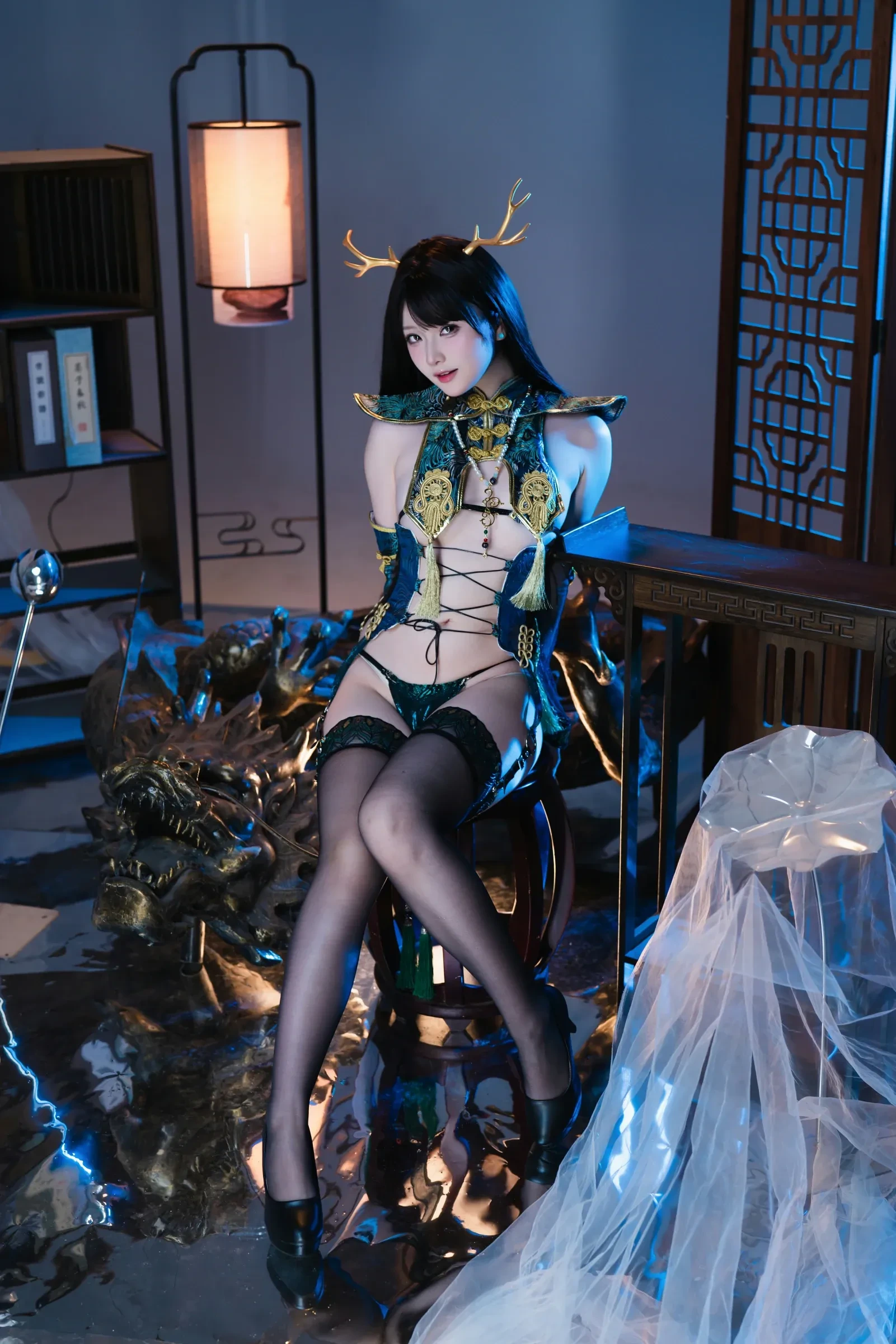 屿鱼Yukako – 珑心 [50P]高清在线欣赏-撸撸奈子
