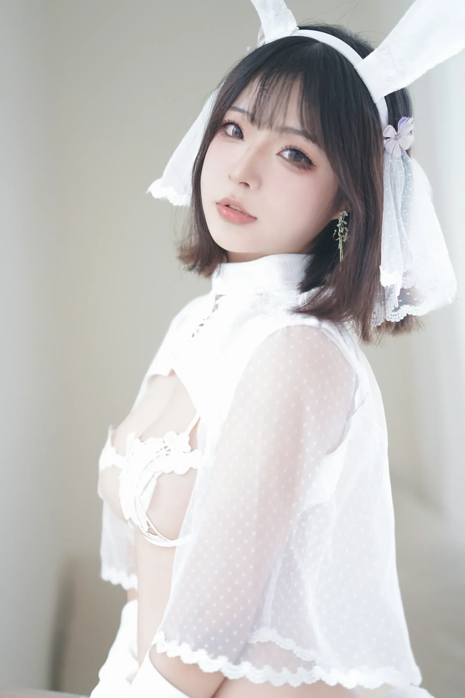 yuuhui玉汇 – 雪兔 [102P]插图1