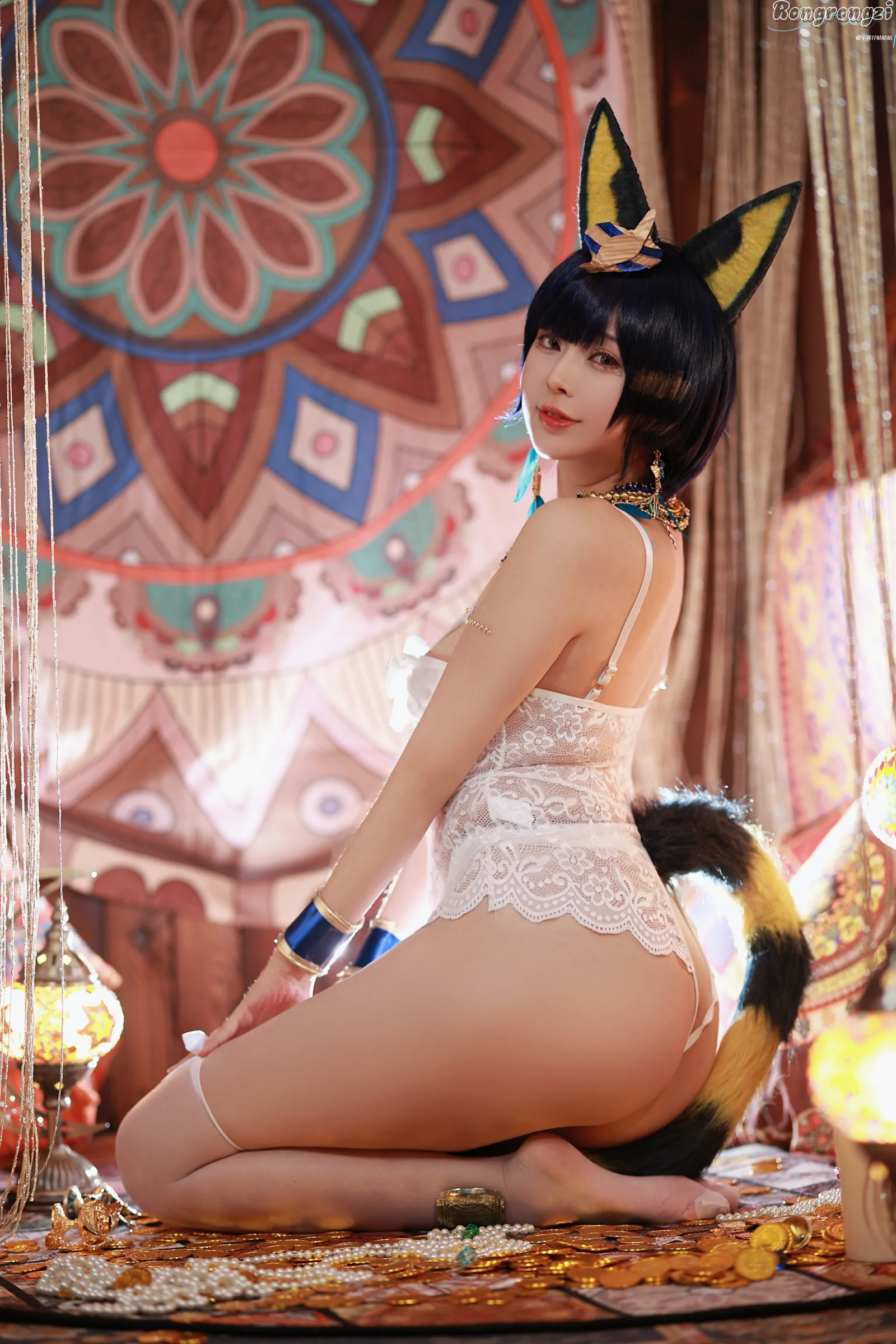 小容仔咕咕咕w – 埃及猫 [58P]插图10