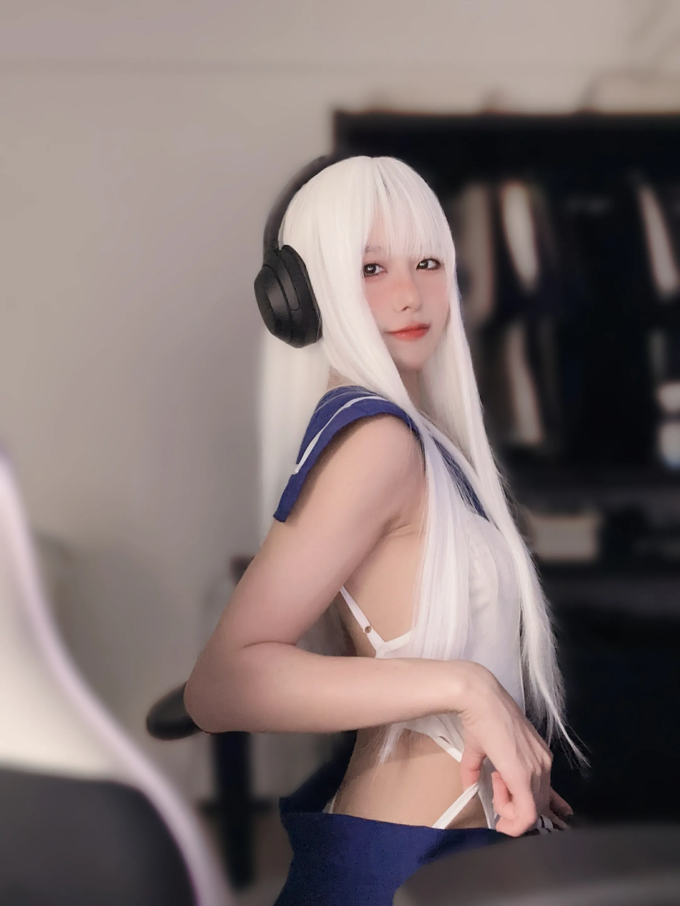 布丁大法 – 白毛女友 [27P]插图7