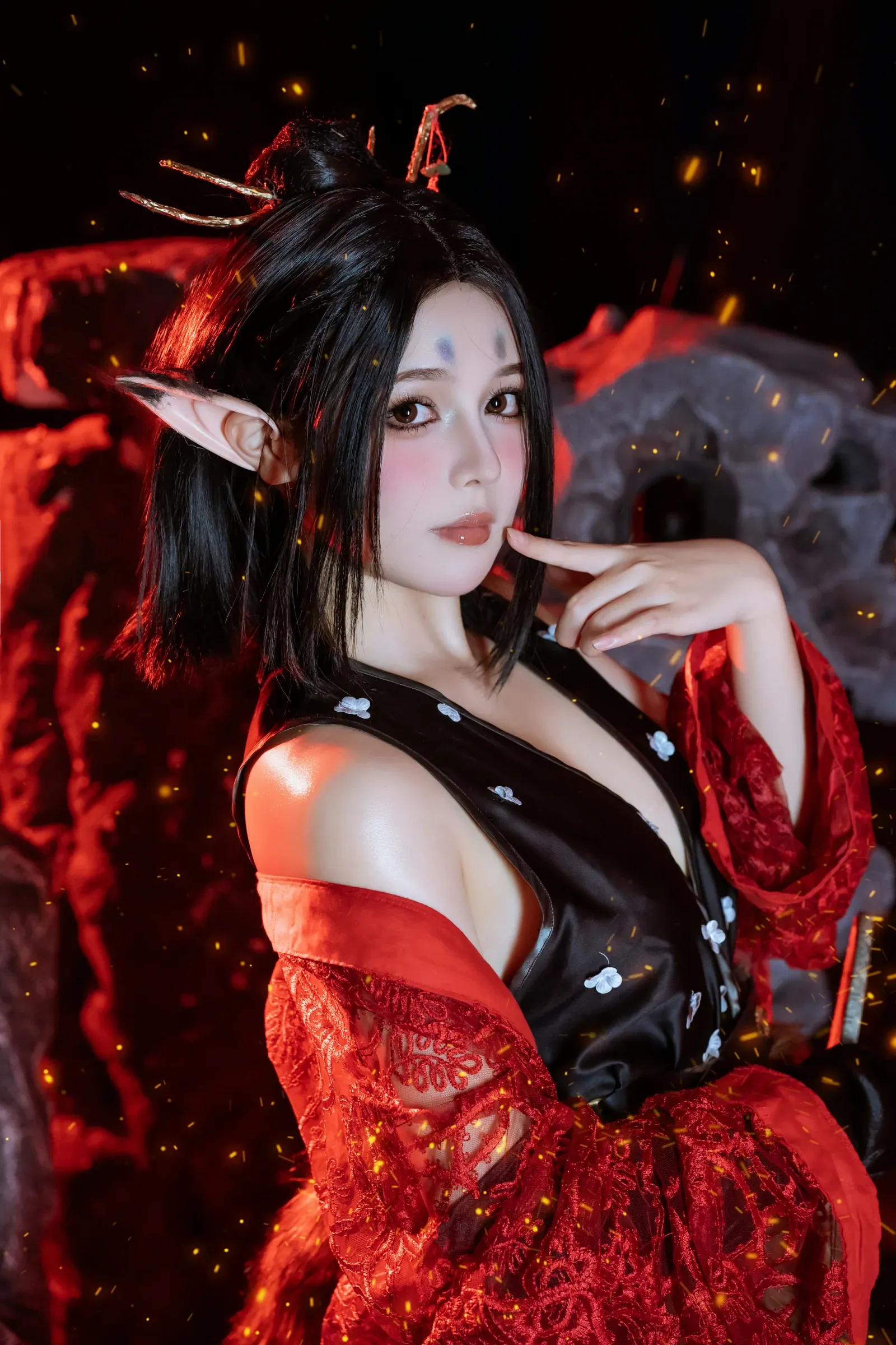 七月喵子 – 黑神话萍萍 [80P]插图5