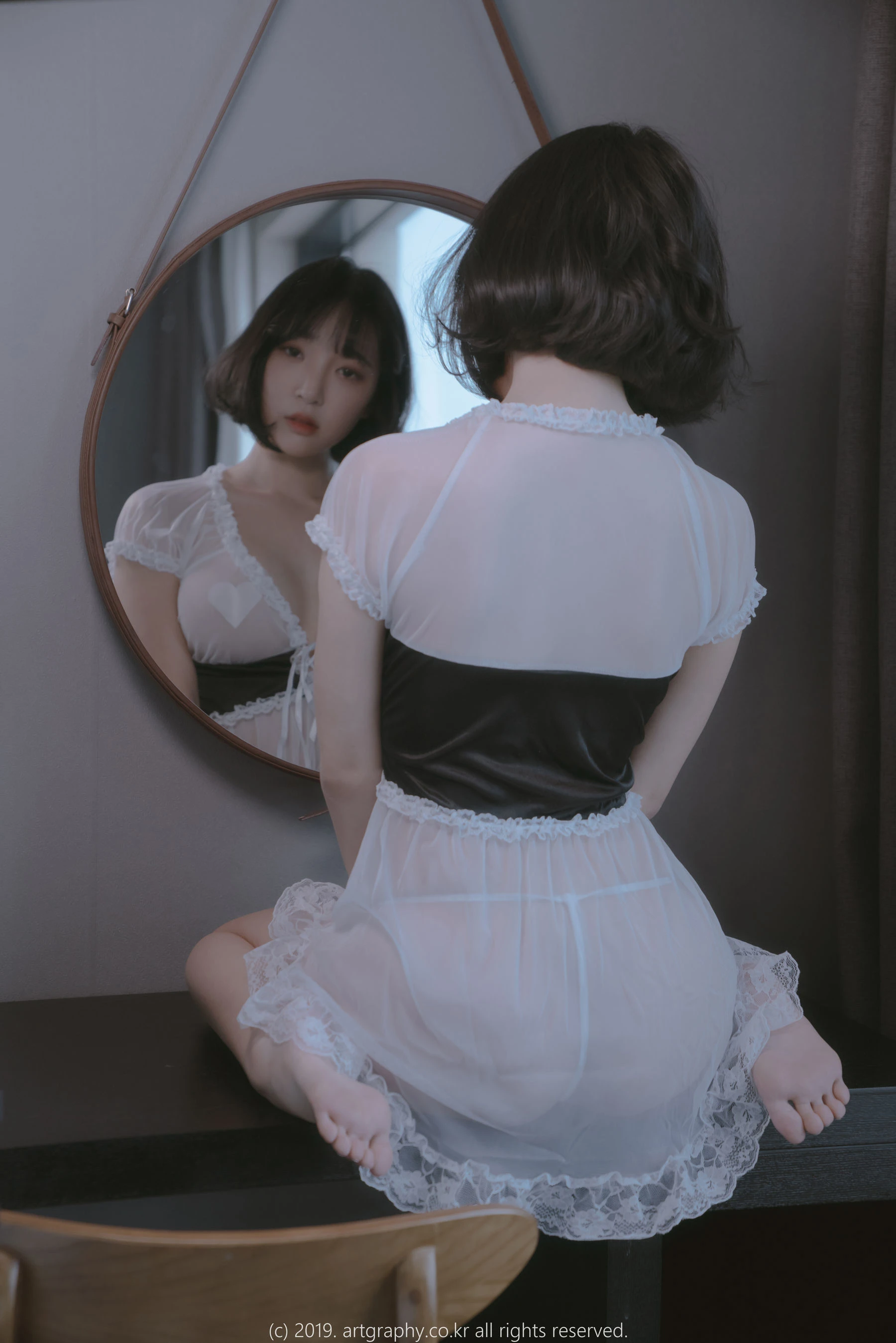[ARTGRAVIA] VOL.069 姜仁卿 – 透视睡衣+古典红色睡袍插图4