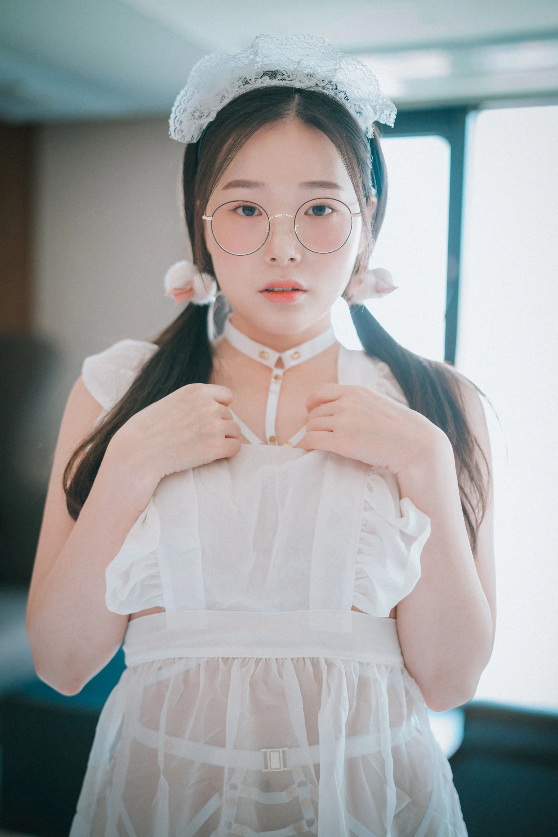[DJAWA] PIA – Sheer Chiffon Apron插图6