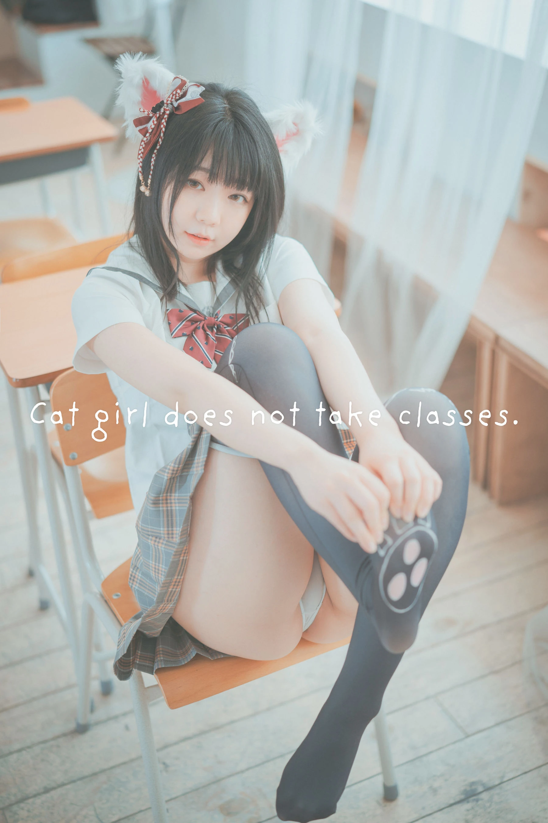 [DJAWA] Pian – Cat girl does not take classes高清在线欣赏-撸撸奈子
