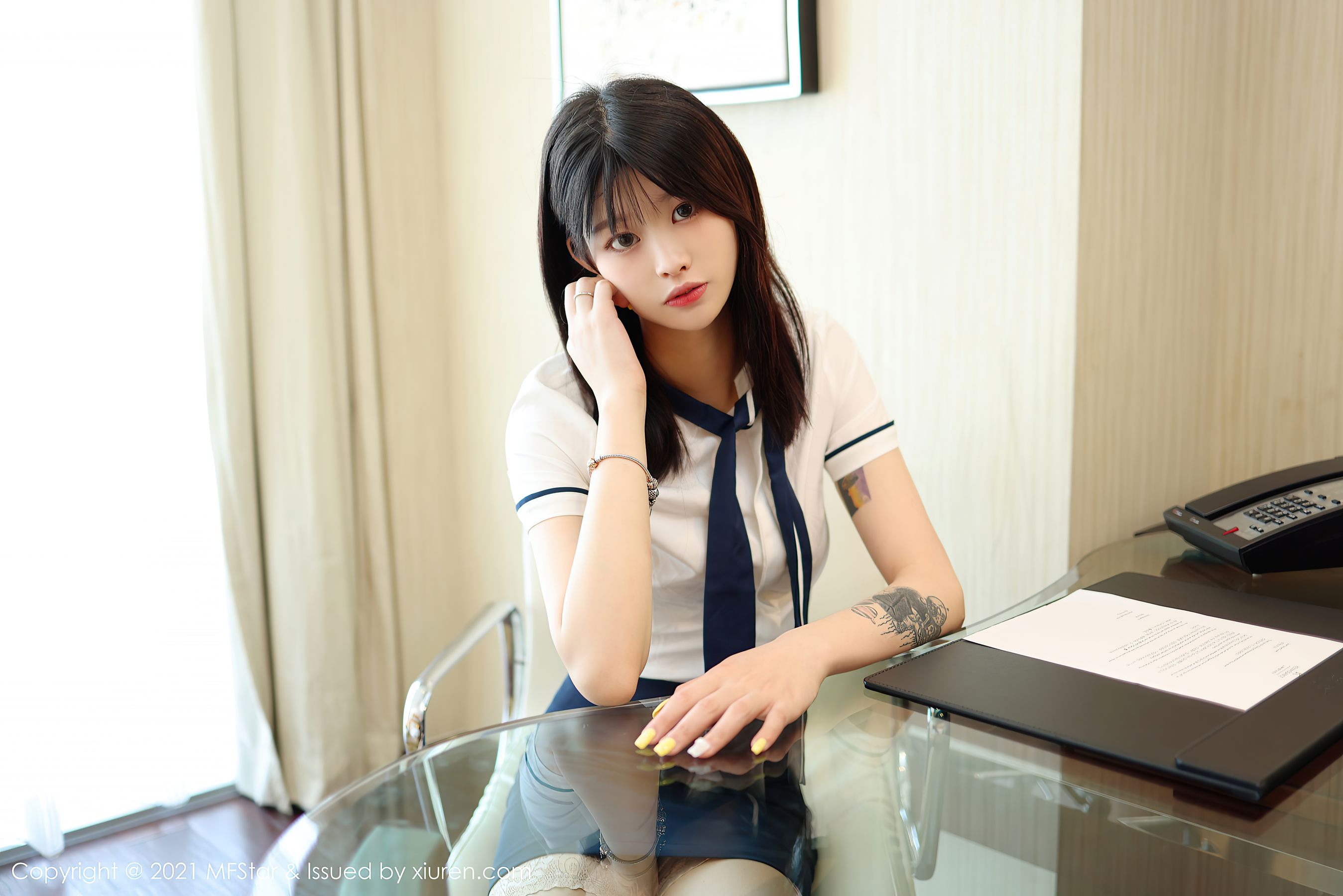 模范学院 Vol.516 77qiqi插图7
