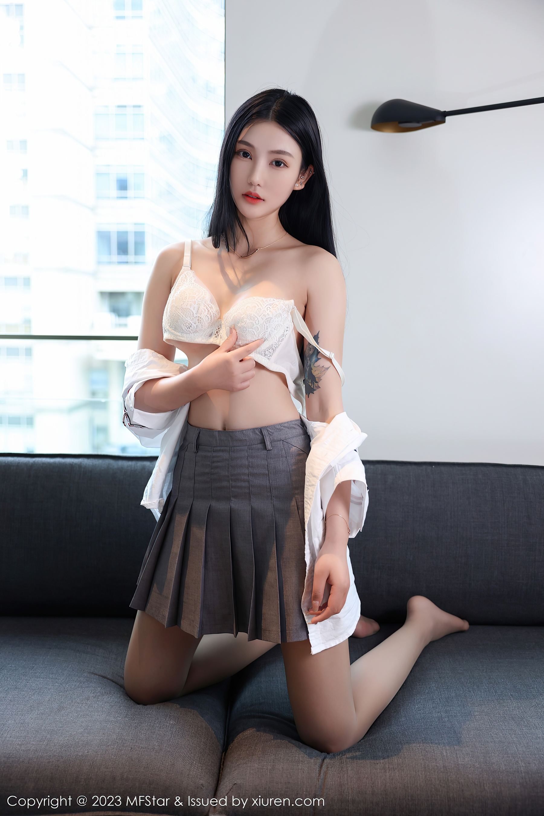 模范学院 VOL.578 Ai西西里 短裙美腿插图8