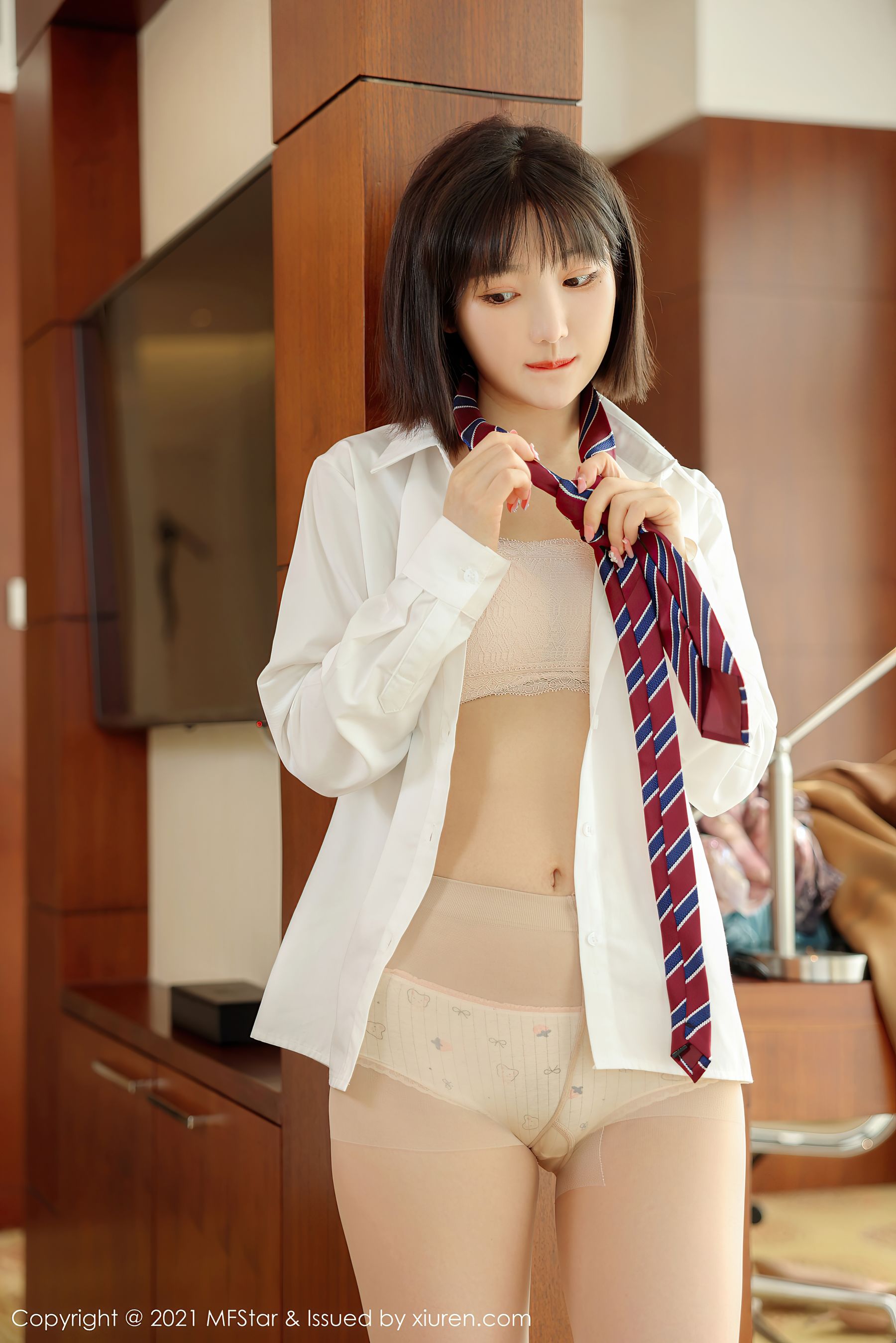 模范学院 Vol.543 甜筒晓彤插图1