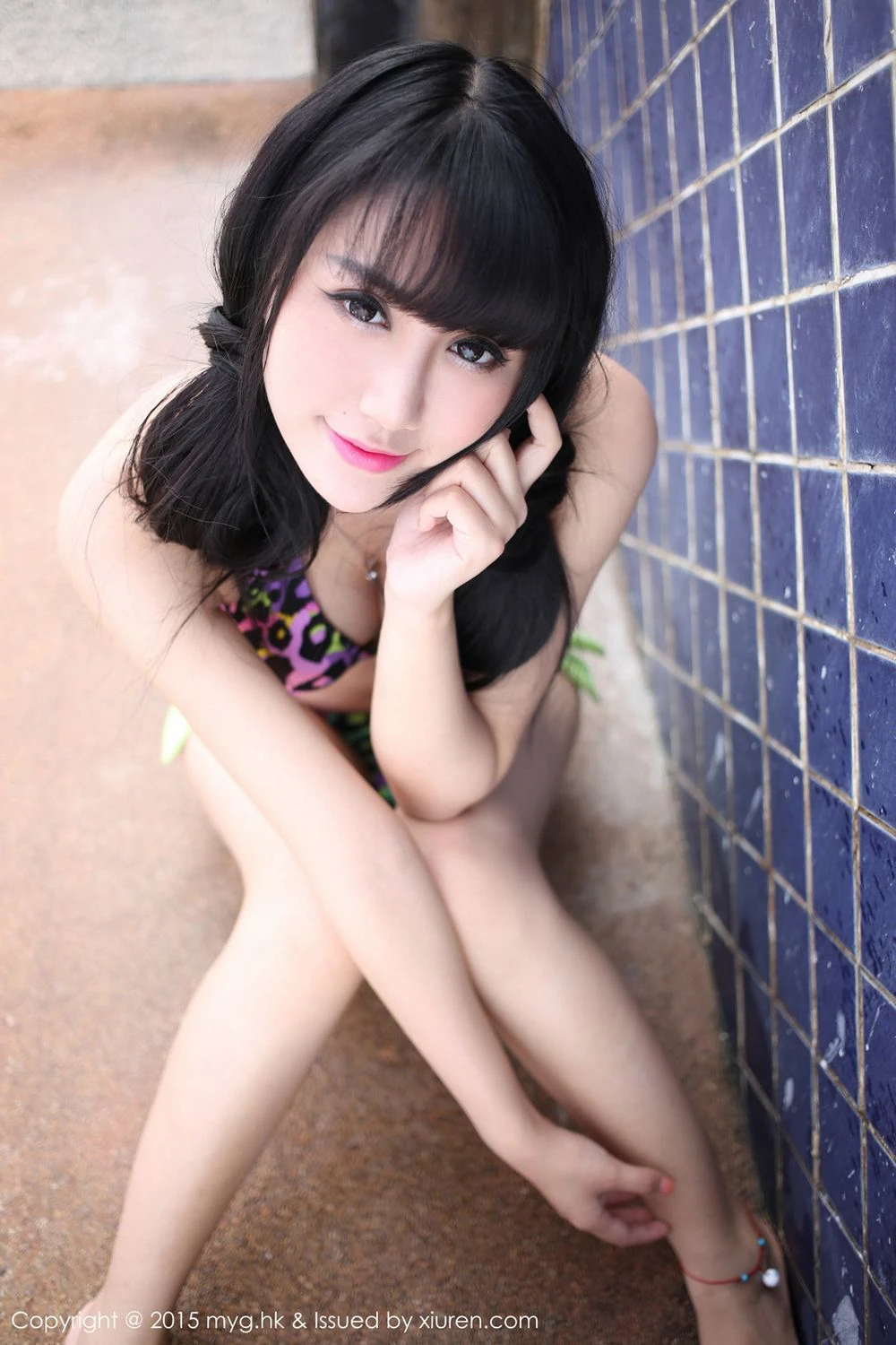 杨晓青儿《比基尼+校服外拍》 美媛馆 Vol.096插图8