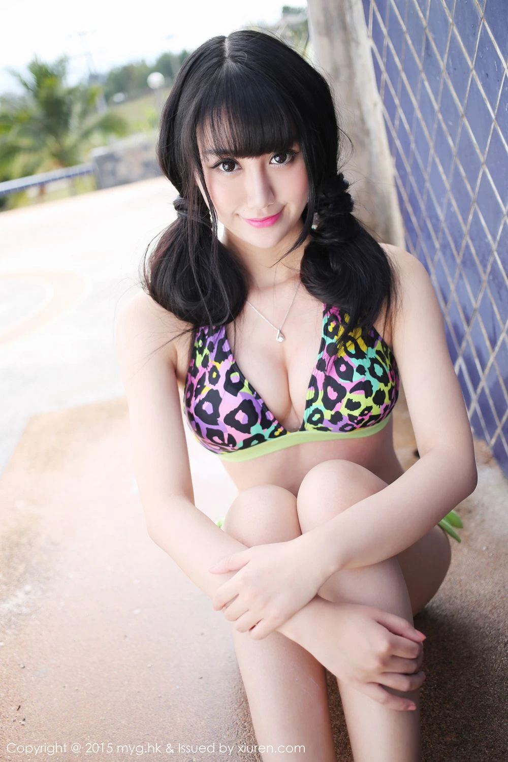 杨晓青儿《比基尼+校服外拍》 美媛馆 Vol.096插图4