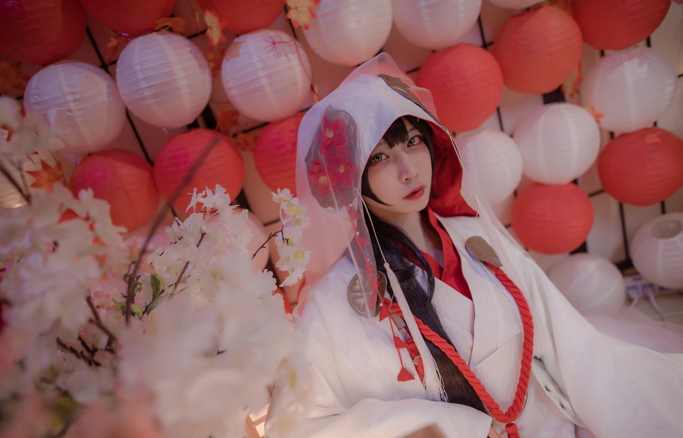 人气Coser二佐Nisa – 花嫁插图8