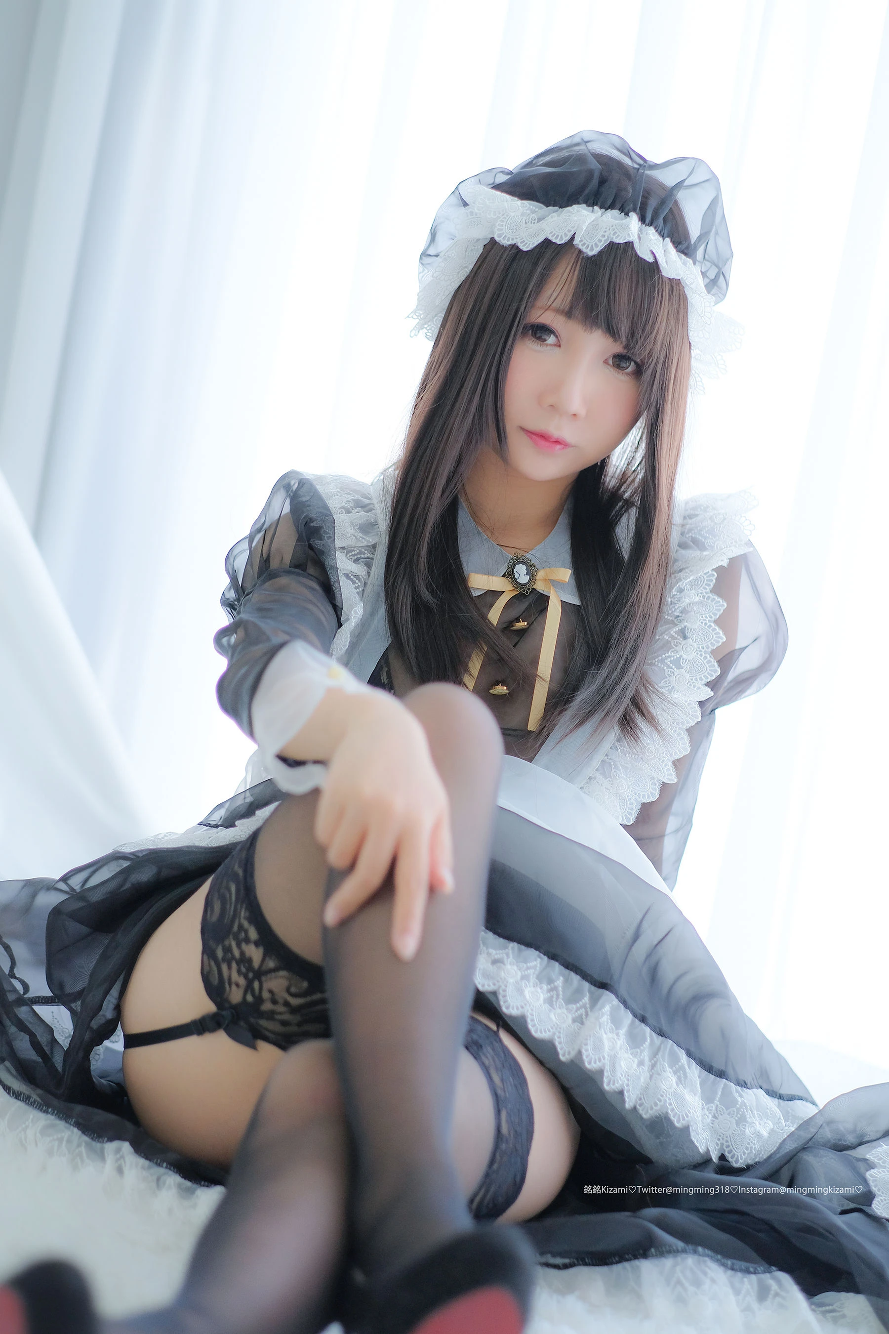 銘銘Kizami 自撮りVol.15 透明女仆插图7