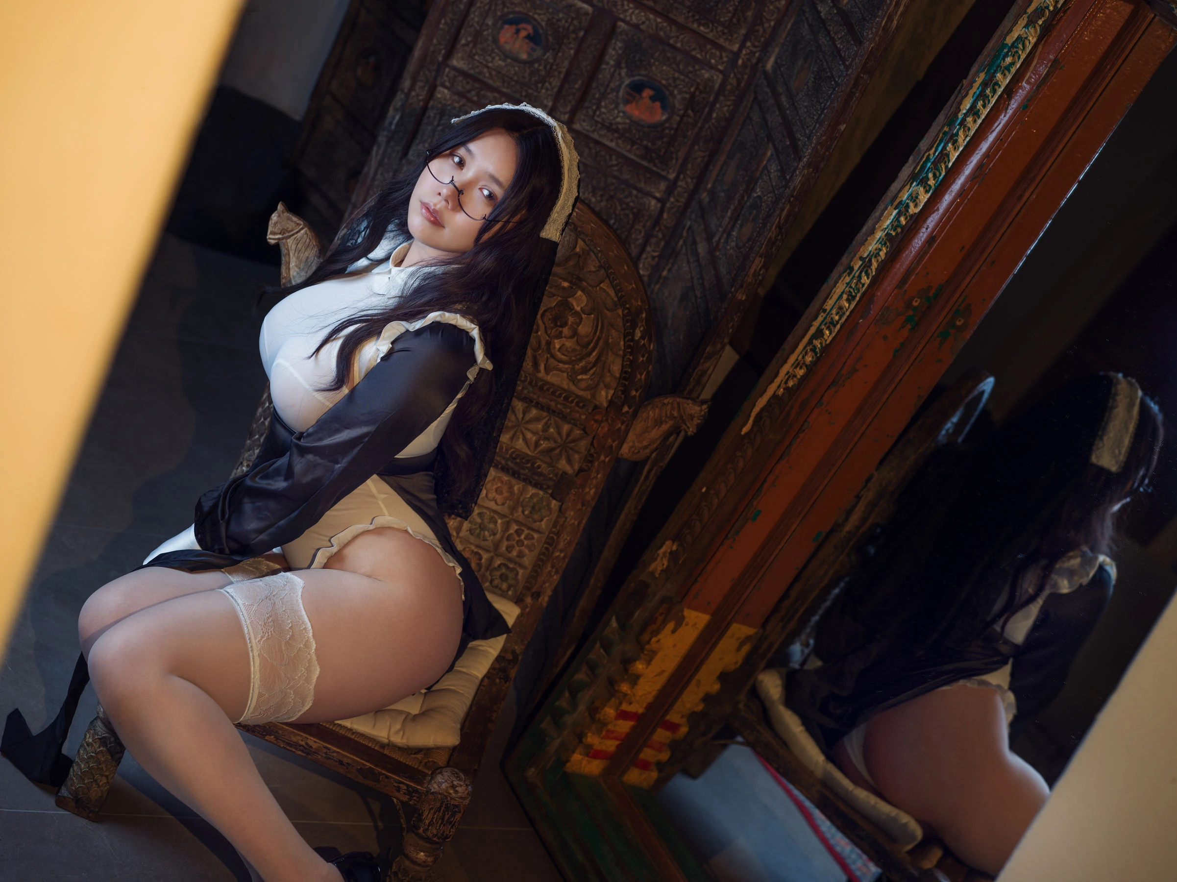 麻花麻花酱 – 修女插图5