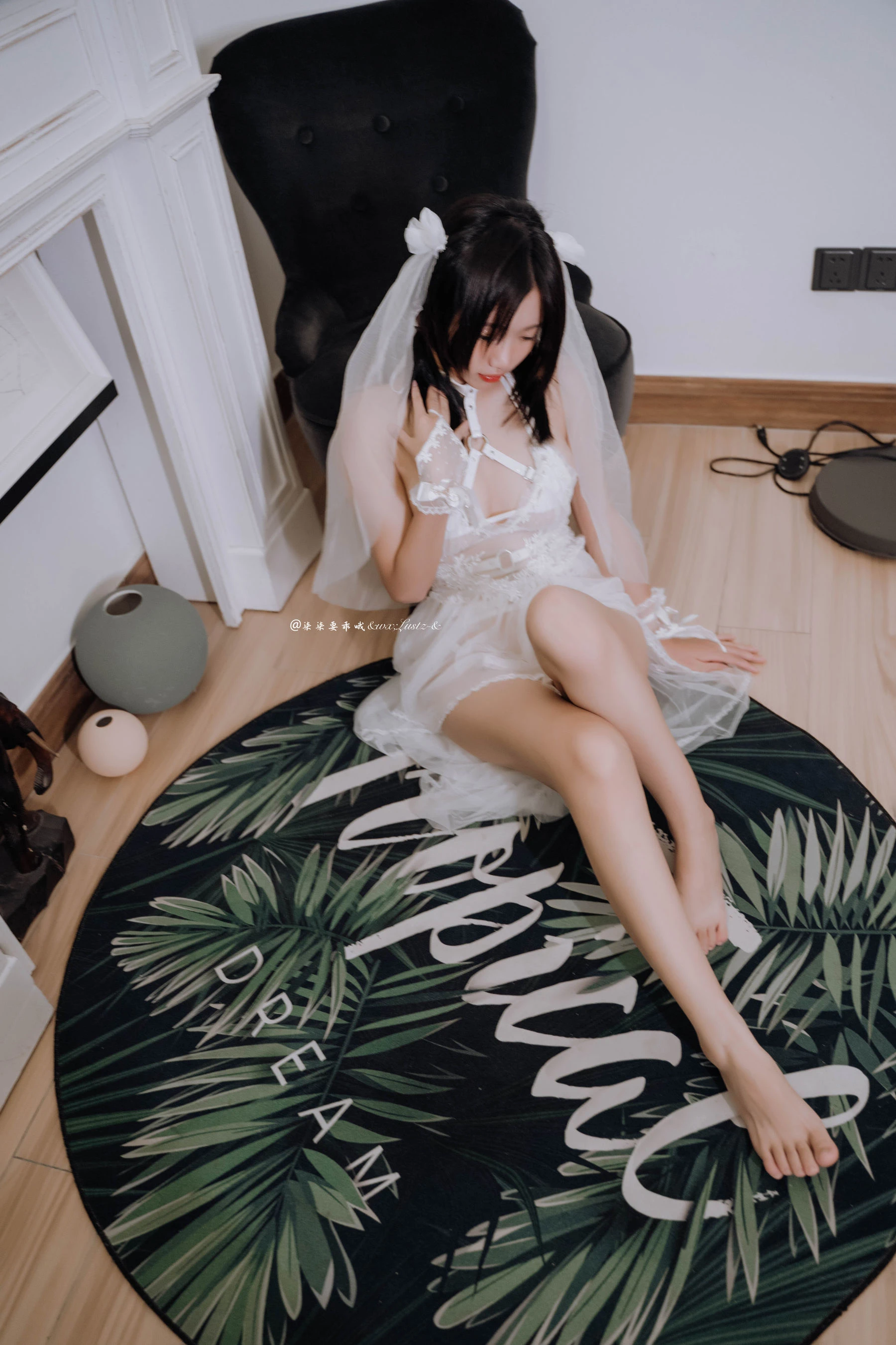 动漫博主柒柒要乖哦 – 婚纱 [53P]插图3