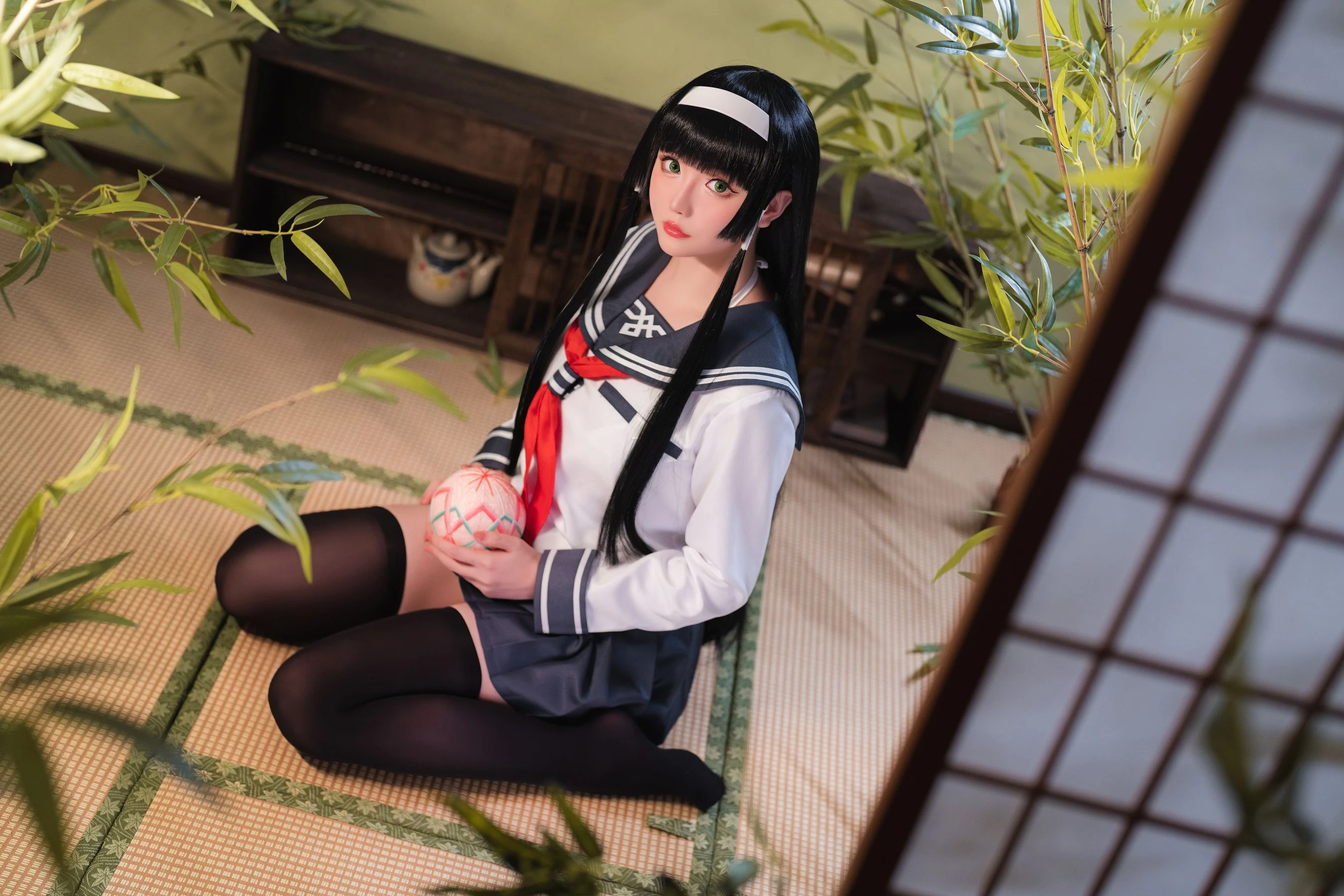 Coser小姐姐星之迟迟 – 莲花JK高清在线欣赏-撸撸奈子
