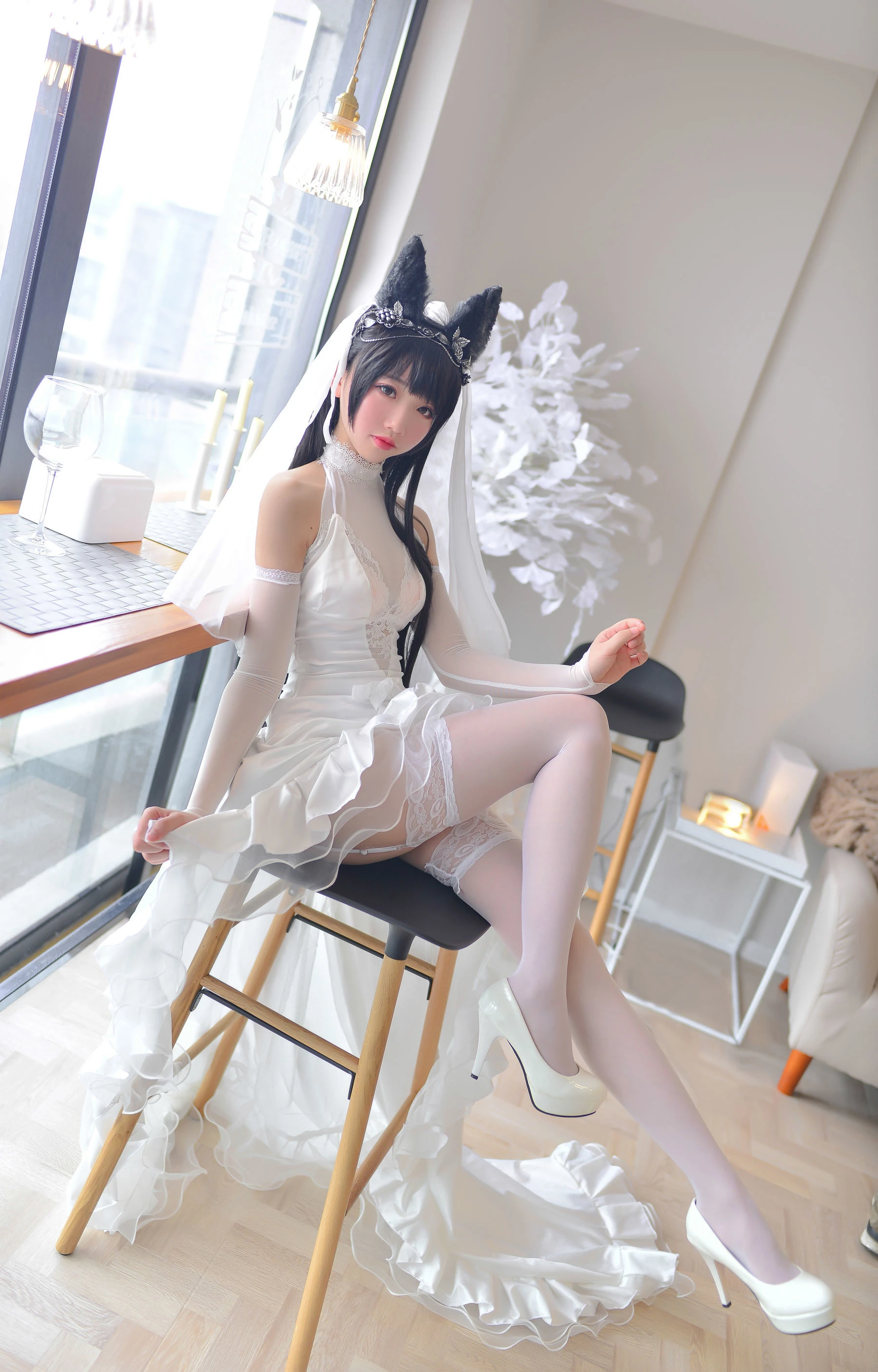 雪琪 – 爱宕婚纱高清在线欣赏-撸撸奈子