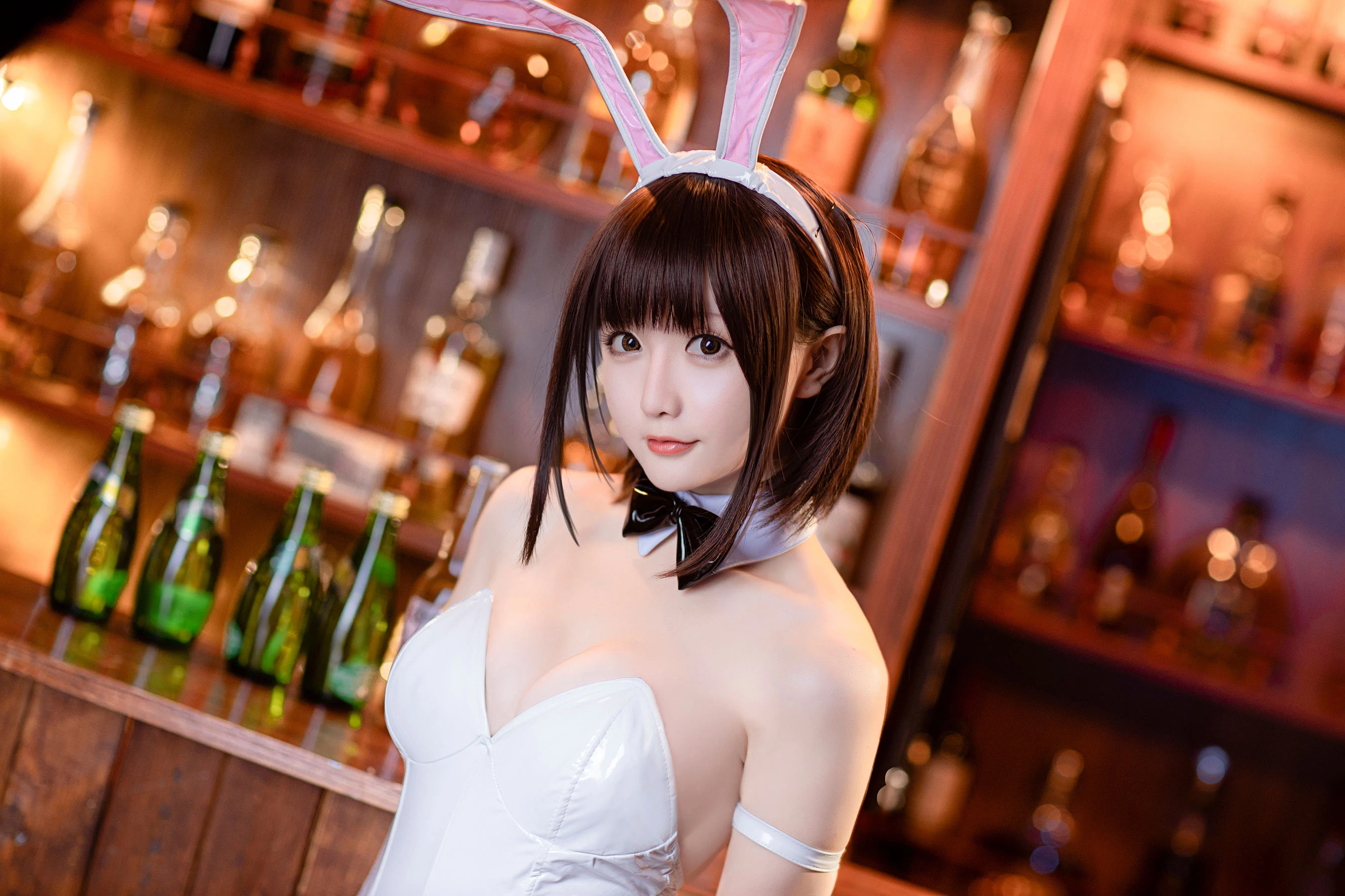 Coser小姐姐星之迟迟 – 加藤惠 兔女郎插图8