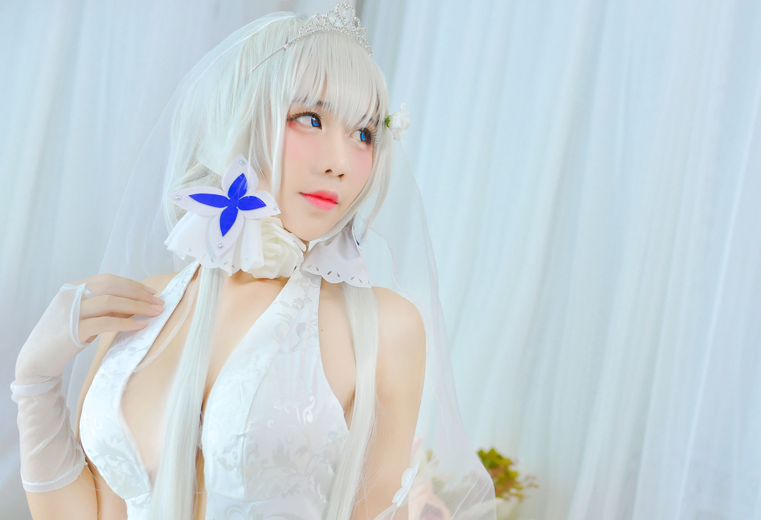 动漫博主九曲Jean 婚纱插图6