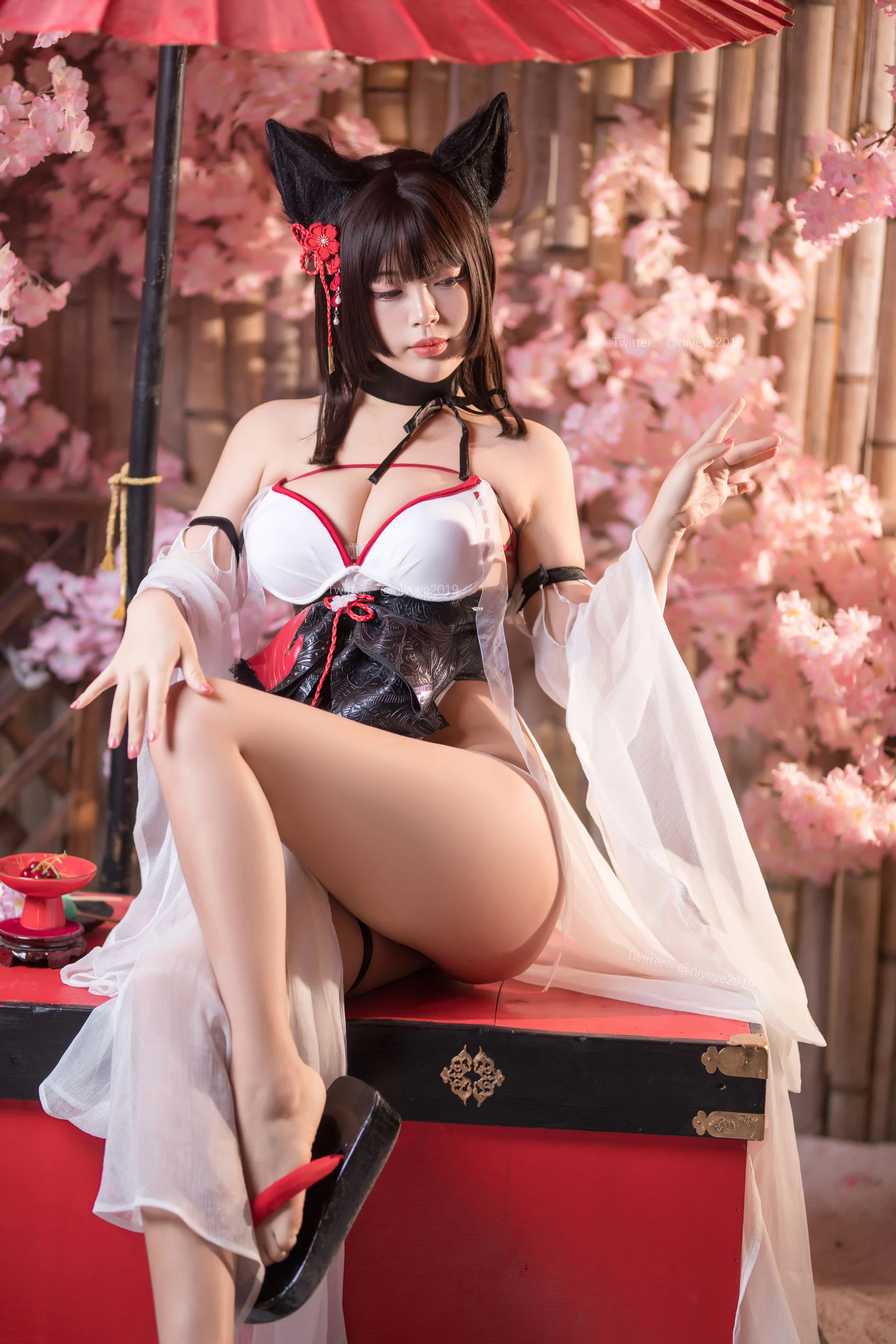萌系小姐姐-白烨- – 湿身泳装插图7