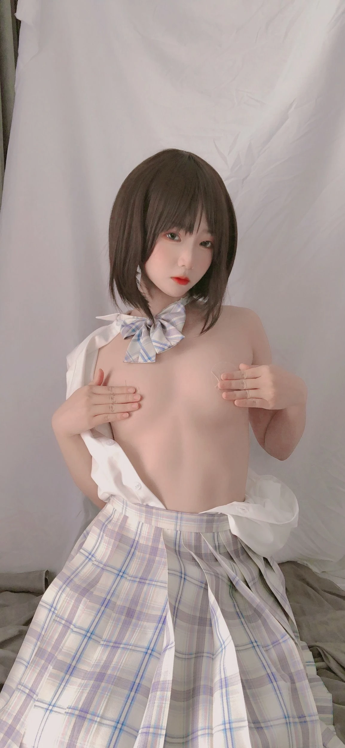 萌妹是青水 – 学妹jk插图1