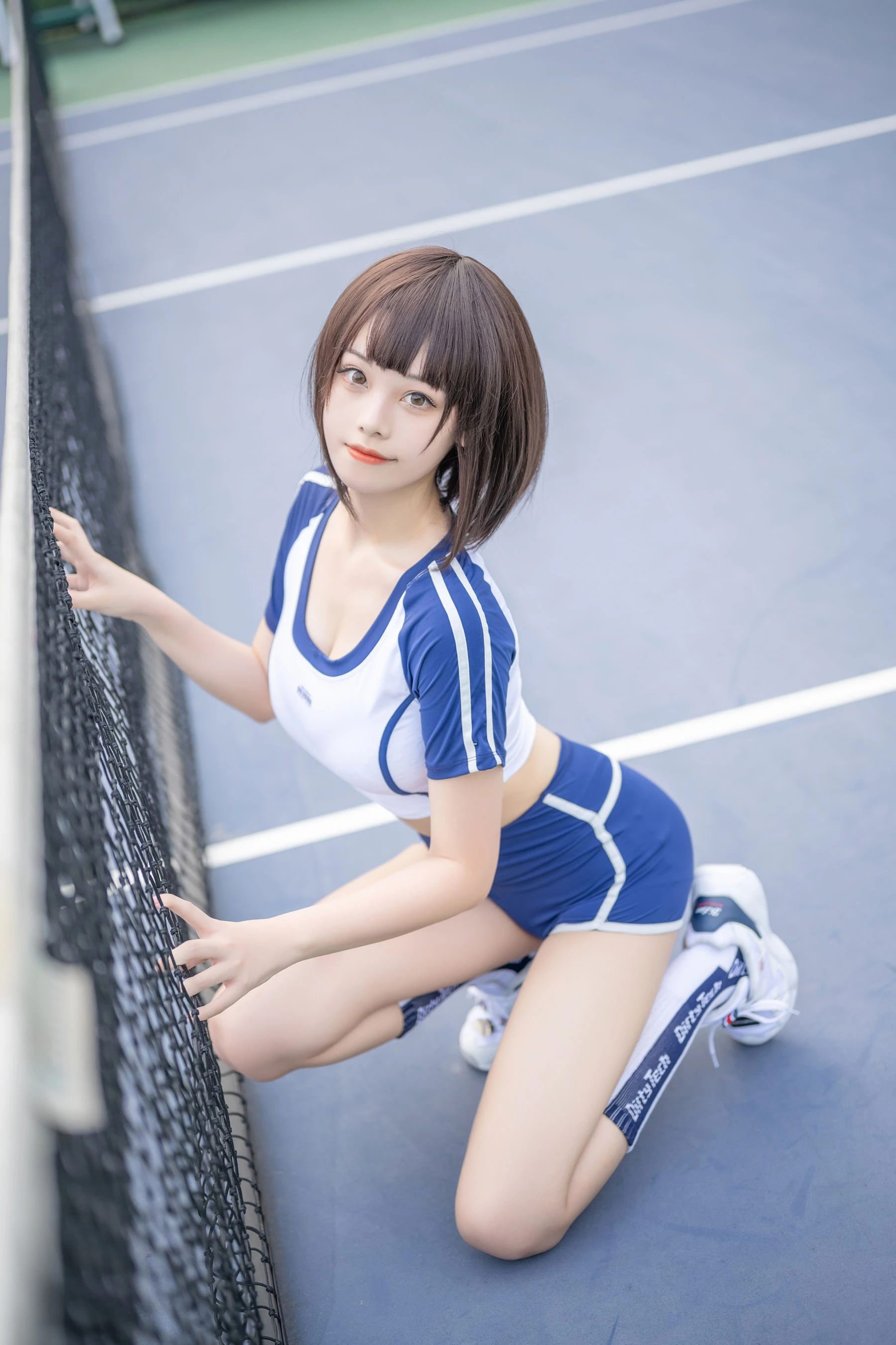萌系小姐姐蜜汁猫裘 – 体操服插图3