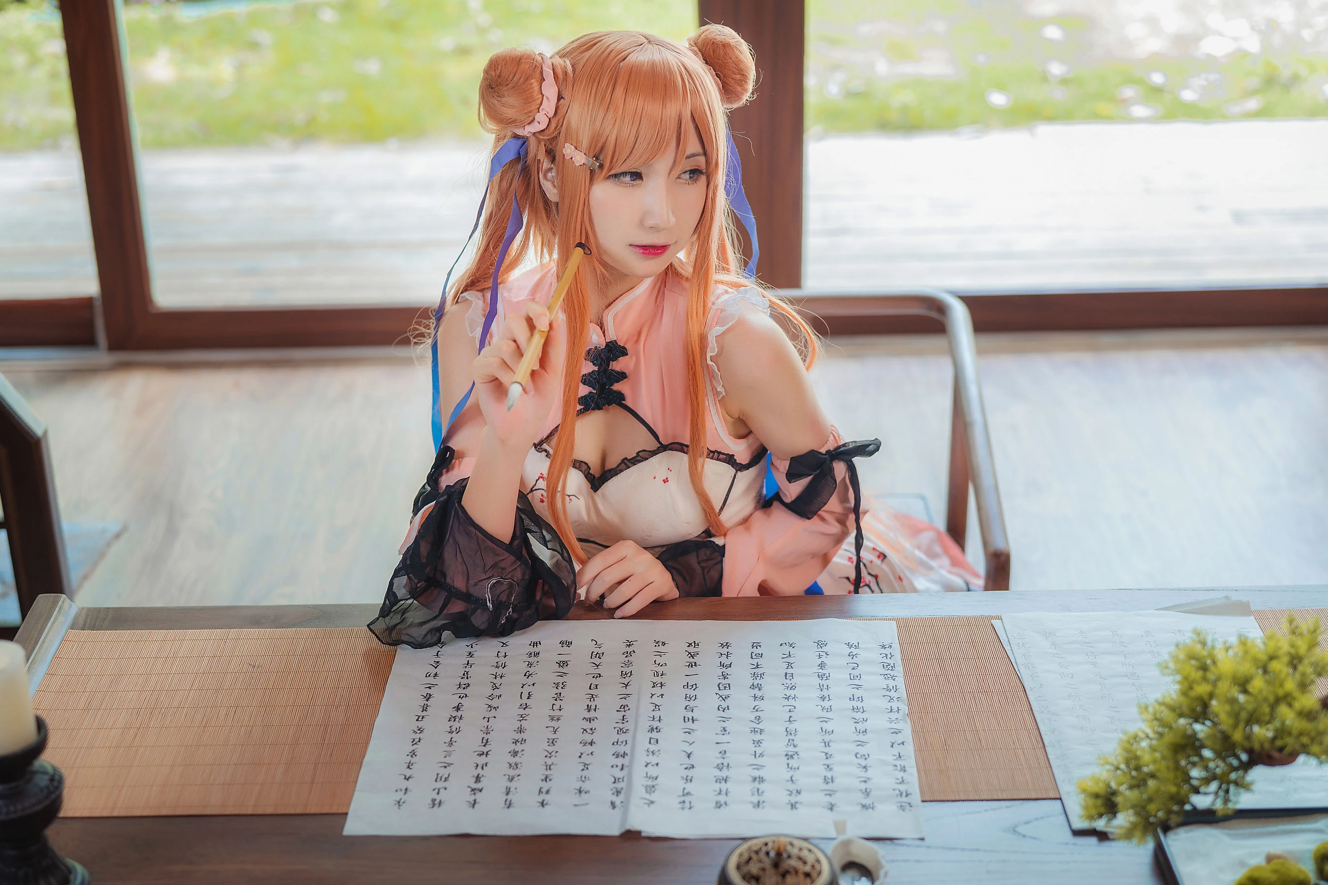 贝儿酱Miki – 春梅COS插图5