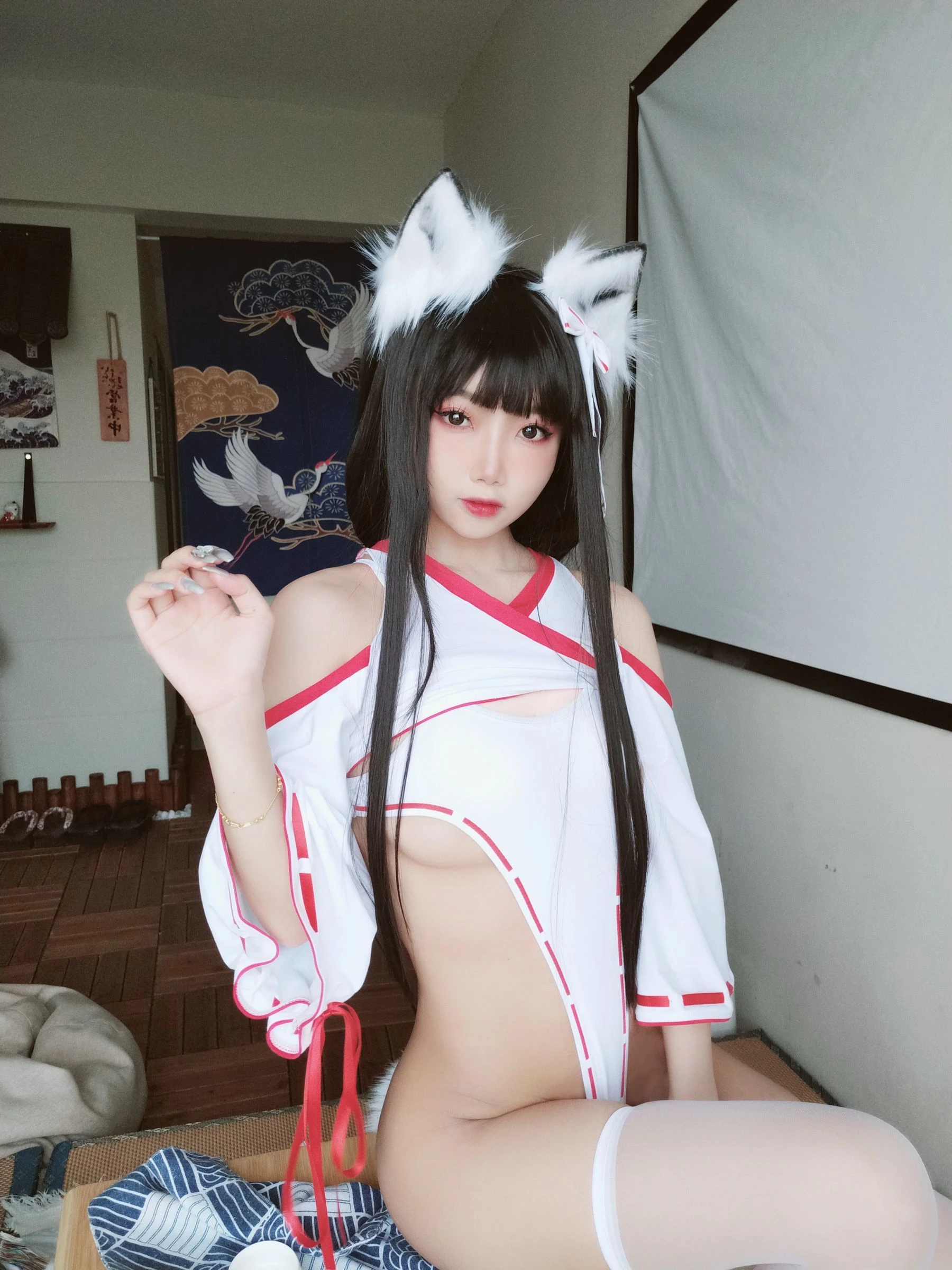 白嫩美少女鬼畜瑶 – 狐耳女巫插图1