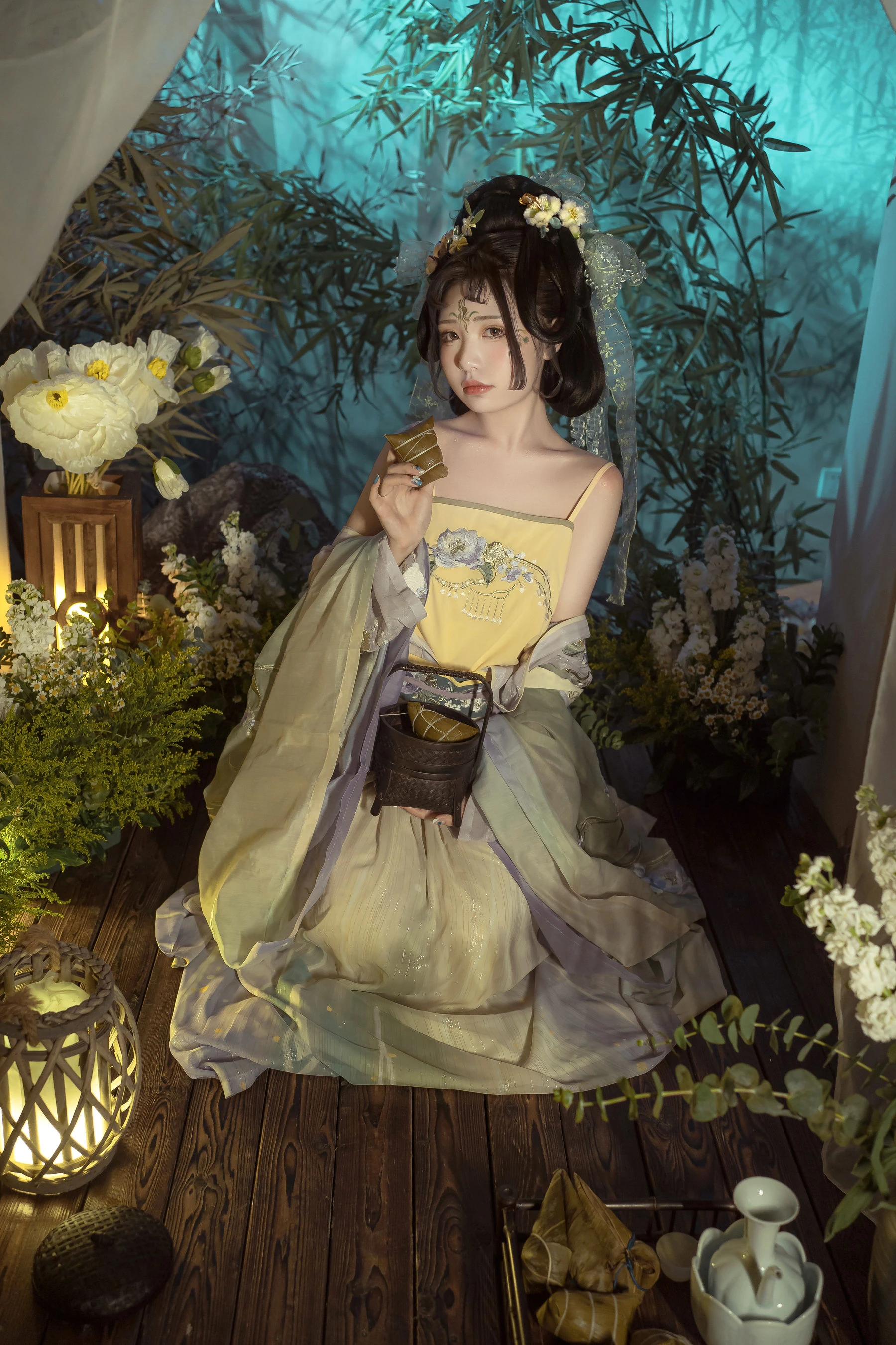 爆机少女喵小吉 – 浣溪沙.端午插图2