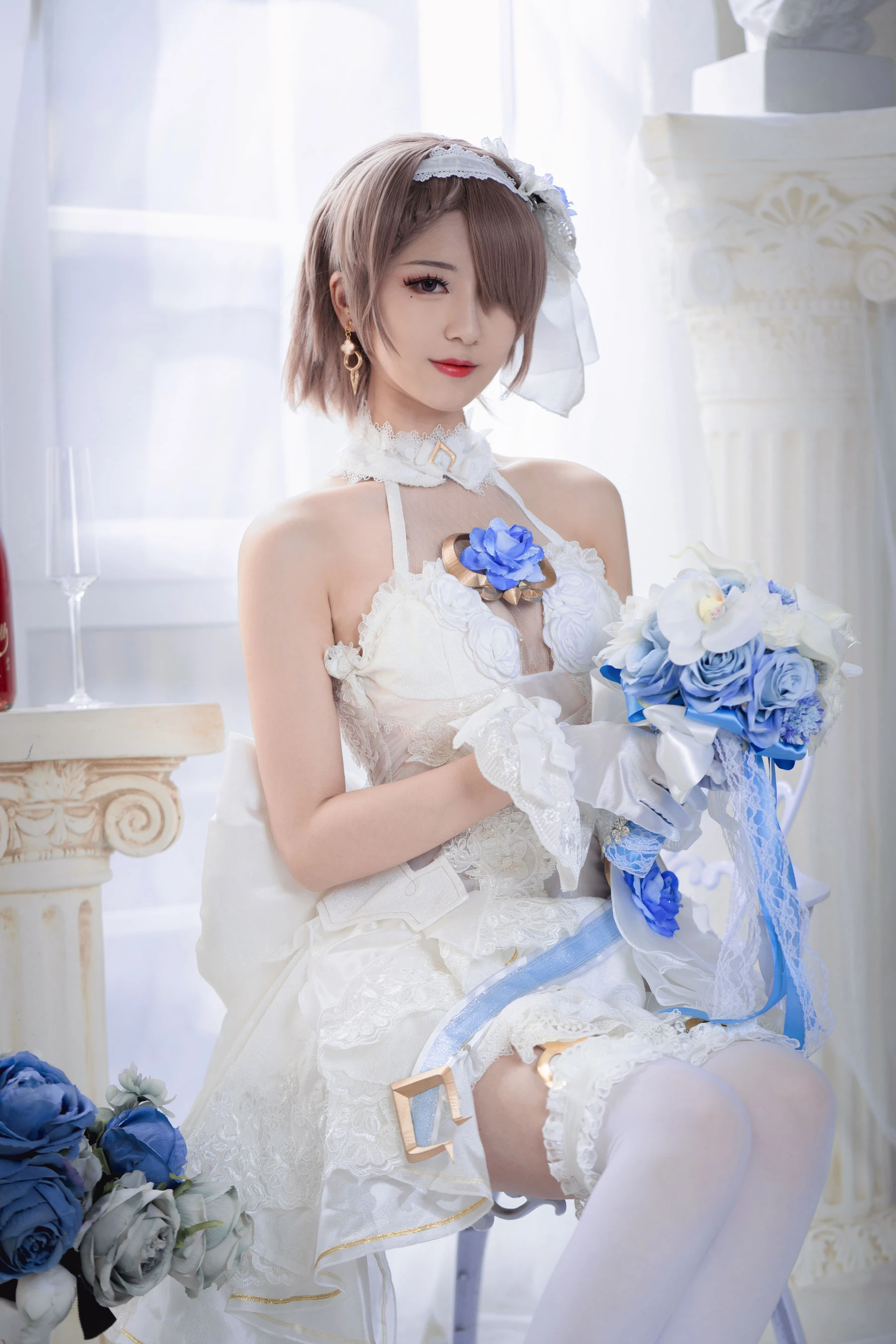 小姐姐弥音音ww – 丽塔 花嫁插图4