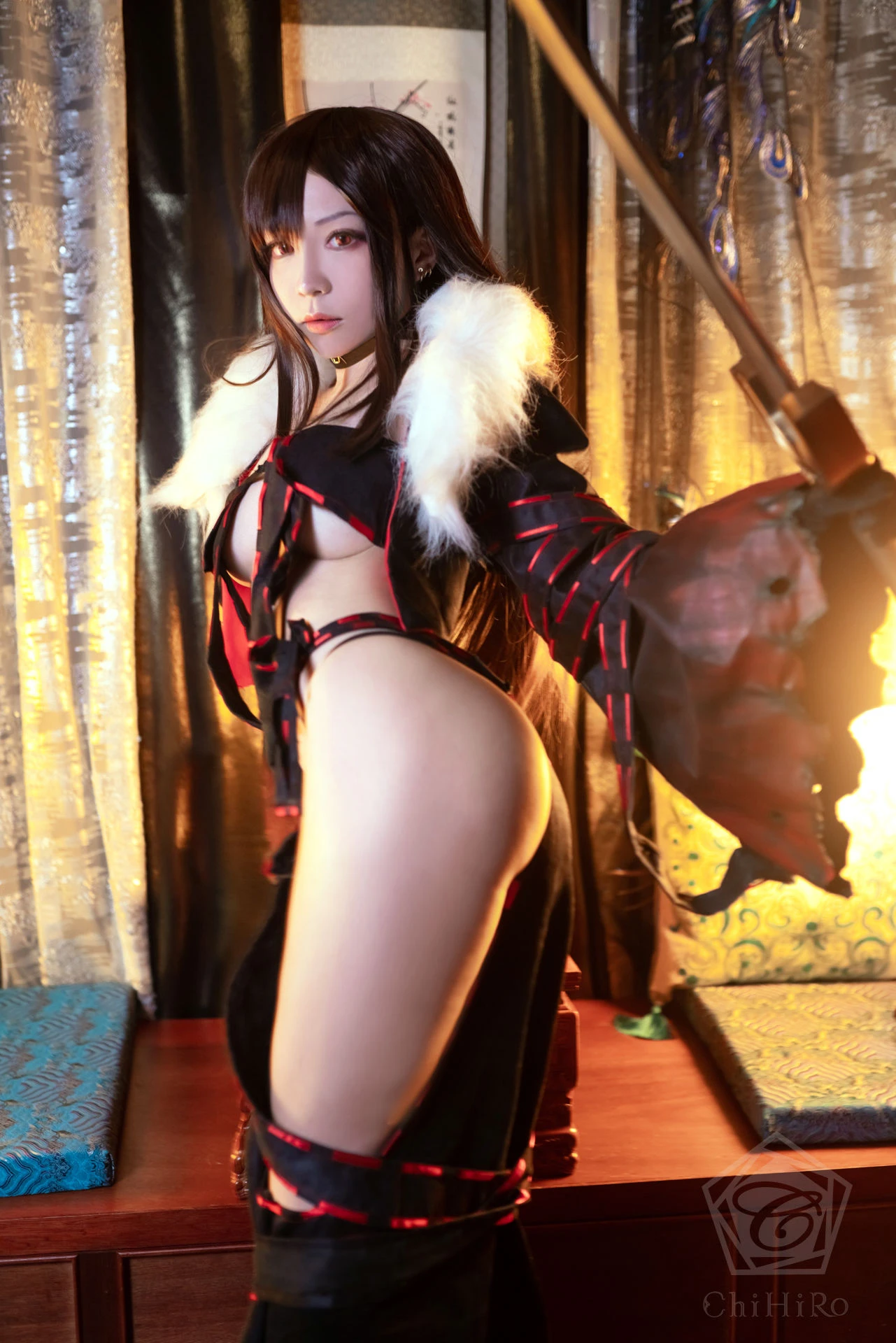 Cos千寻大人 虞姬插图4