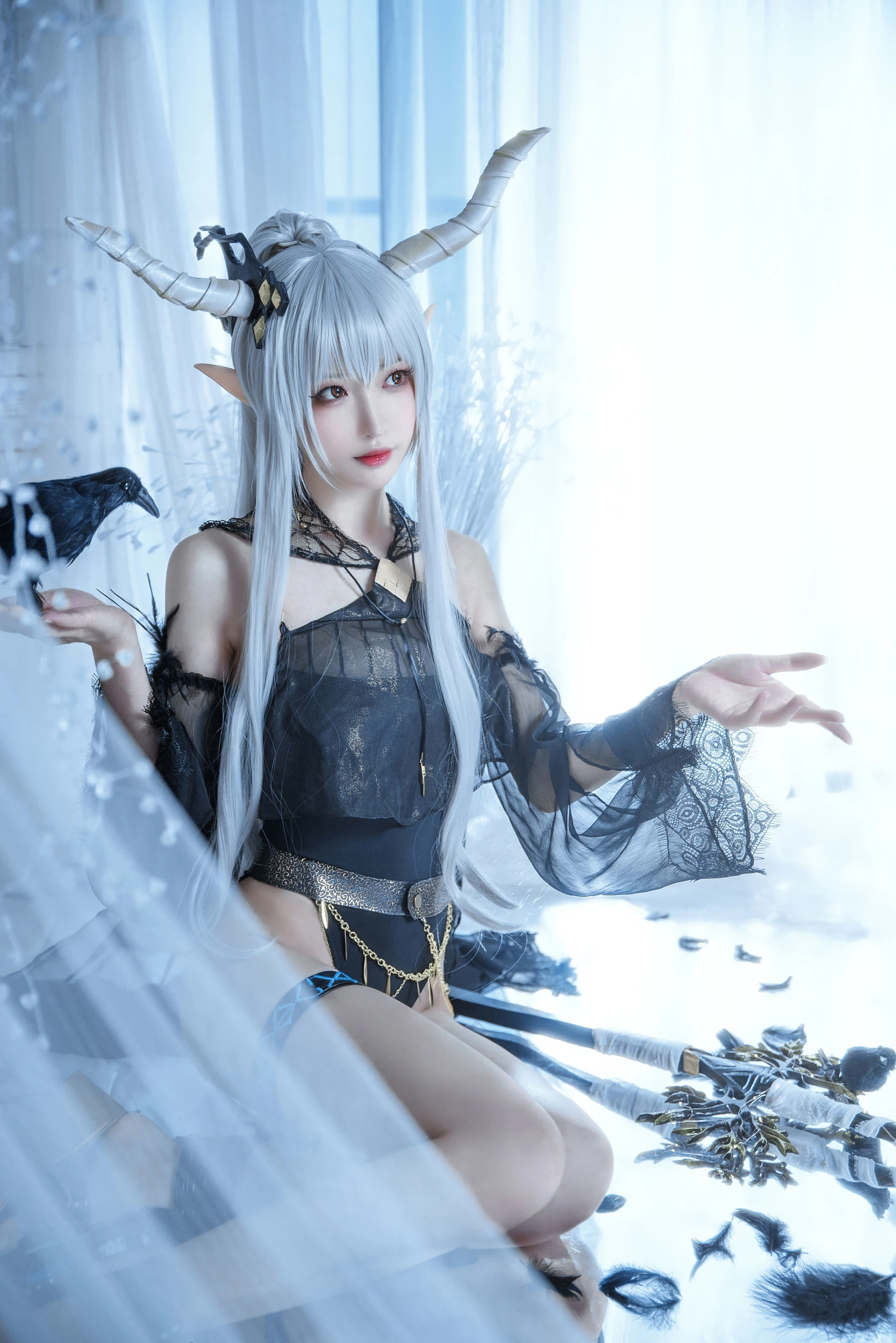 Coser小姐姐南宫 – 闪灵泳装插图3