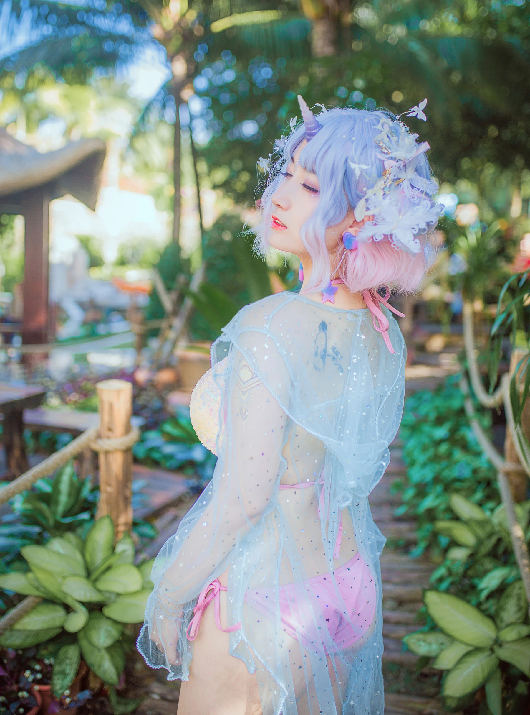 巨乳猫九酱Sakura – 兽の物语插图2