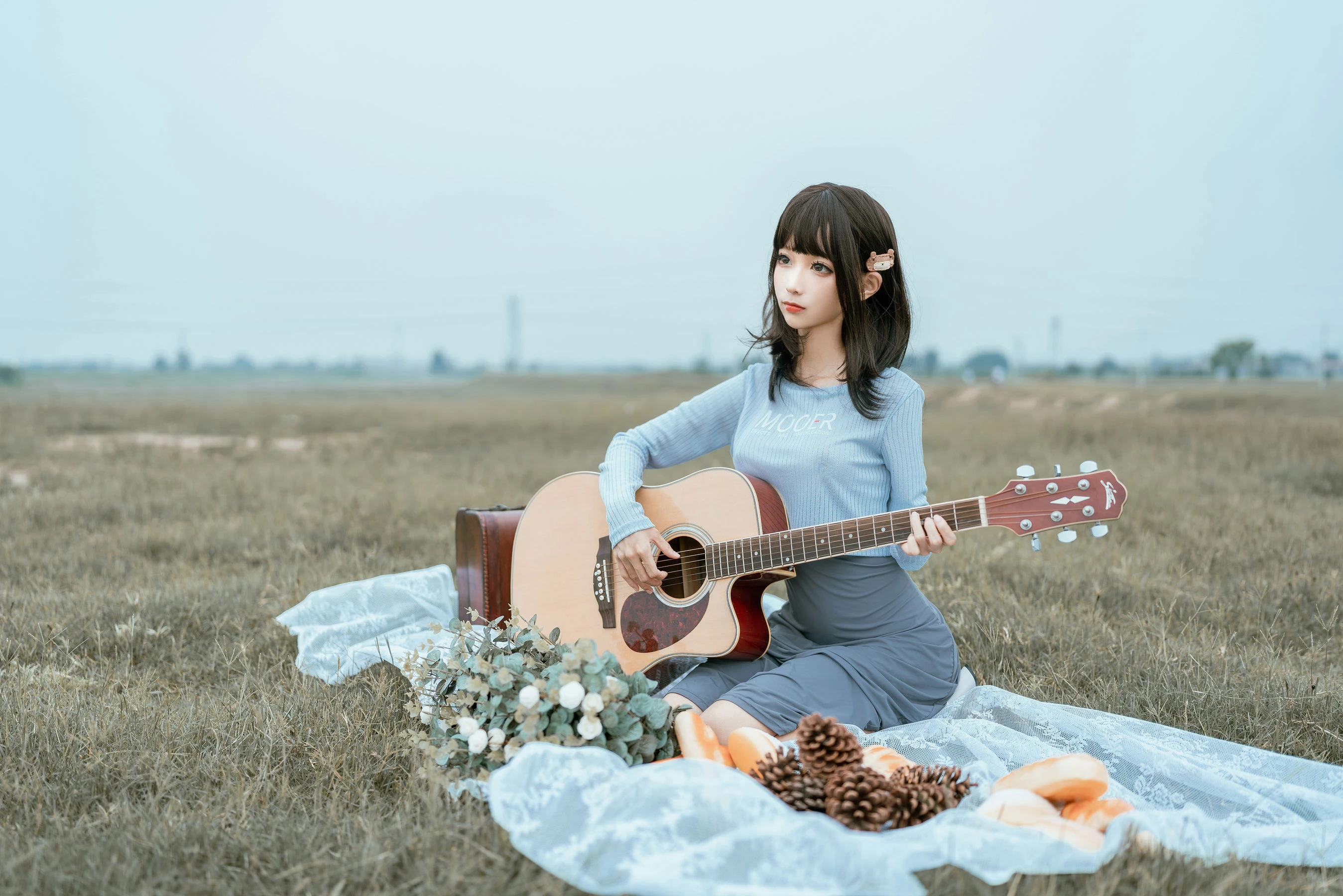 动漫博主蠢沫沫 – 吉他妹妹 [50P]高清在线欣赏-撸撸奈子