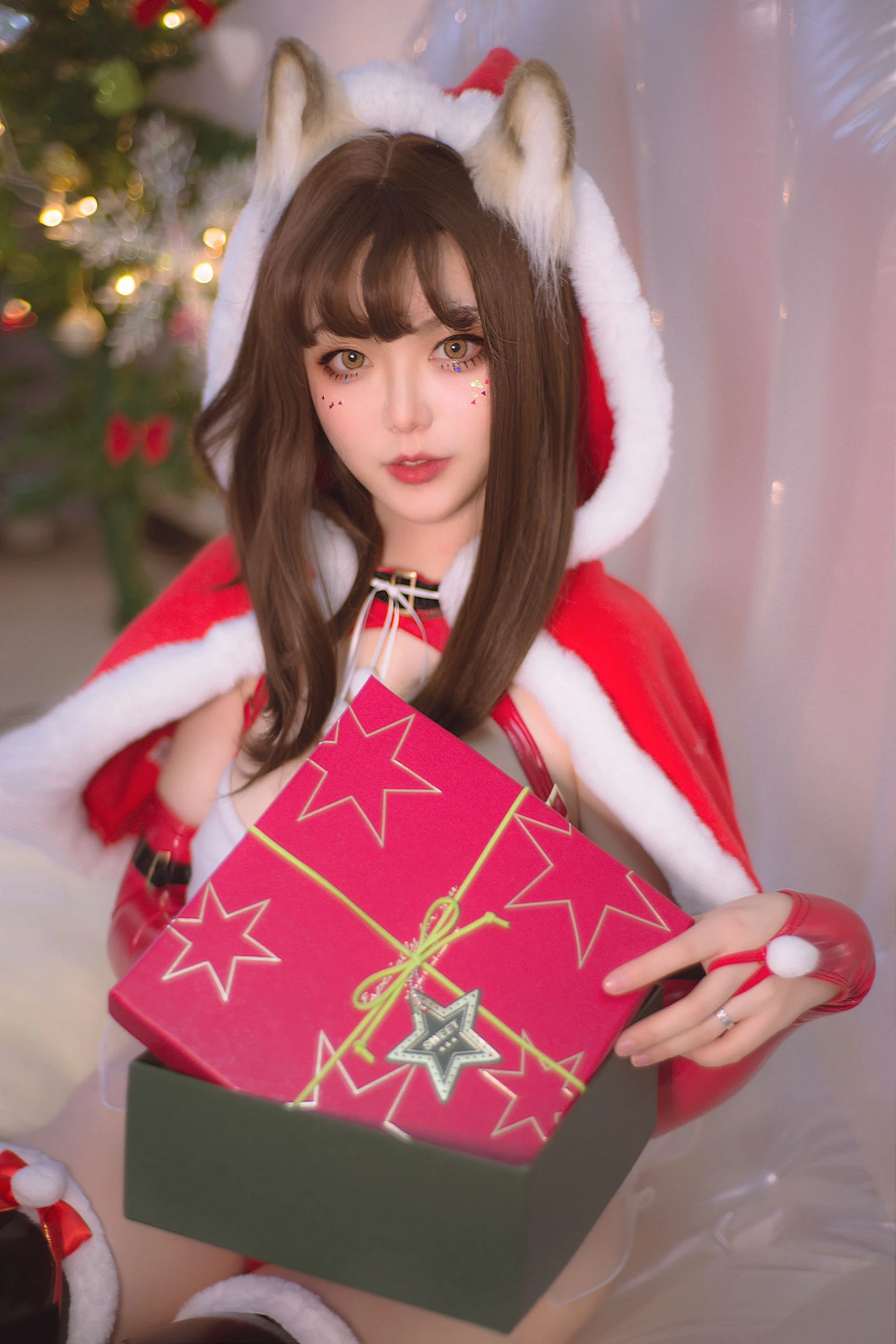 佳奈喵 – 雪夜锦礼插图7