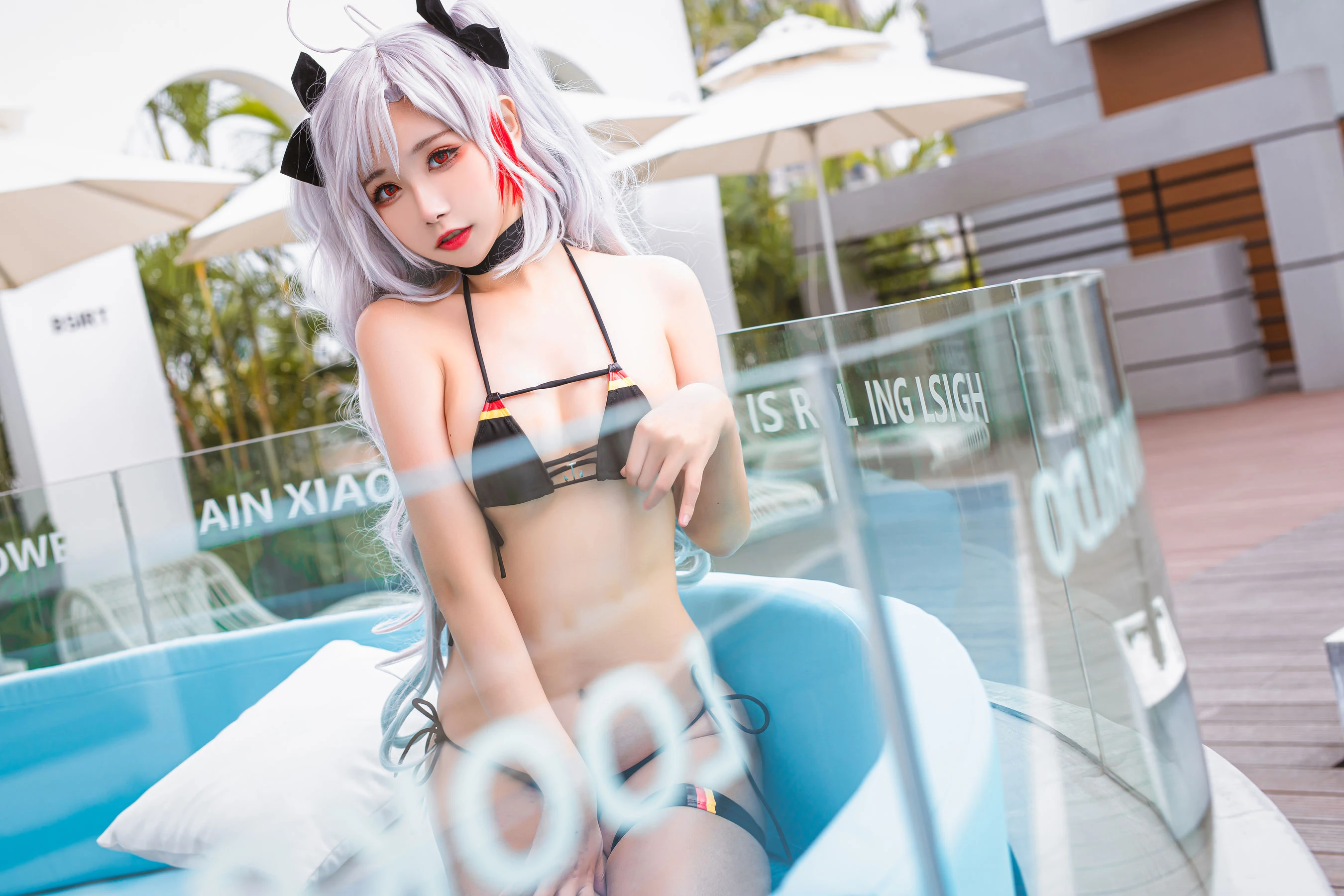 微博妹子Momoko葵葵 – 欧根之水着插图7