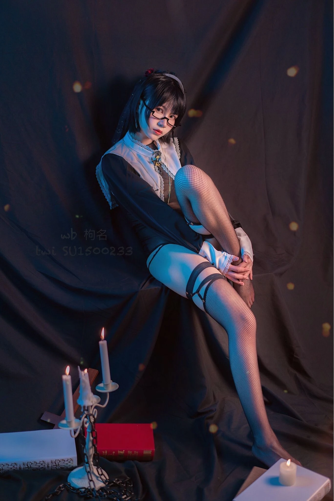 COSER美女逐月su 修女插图5