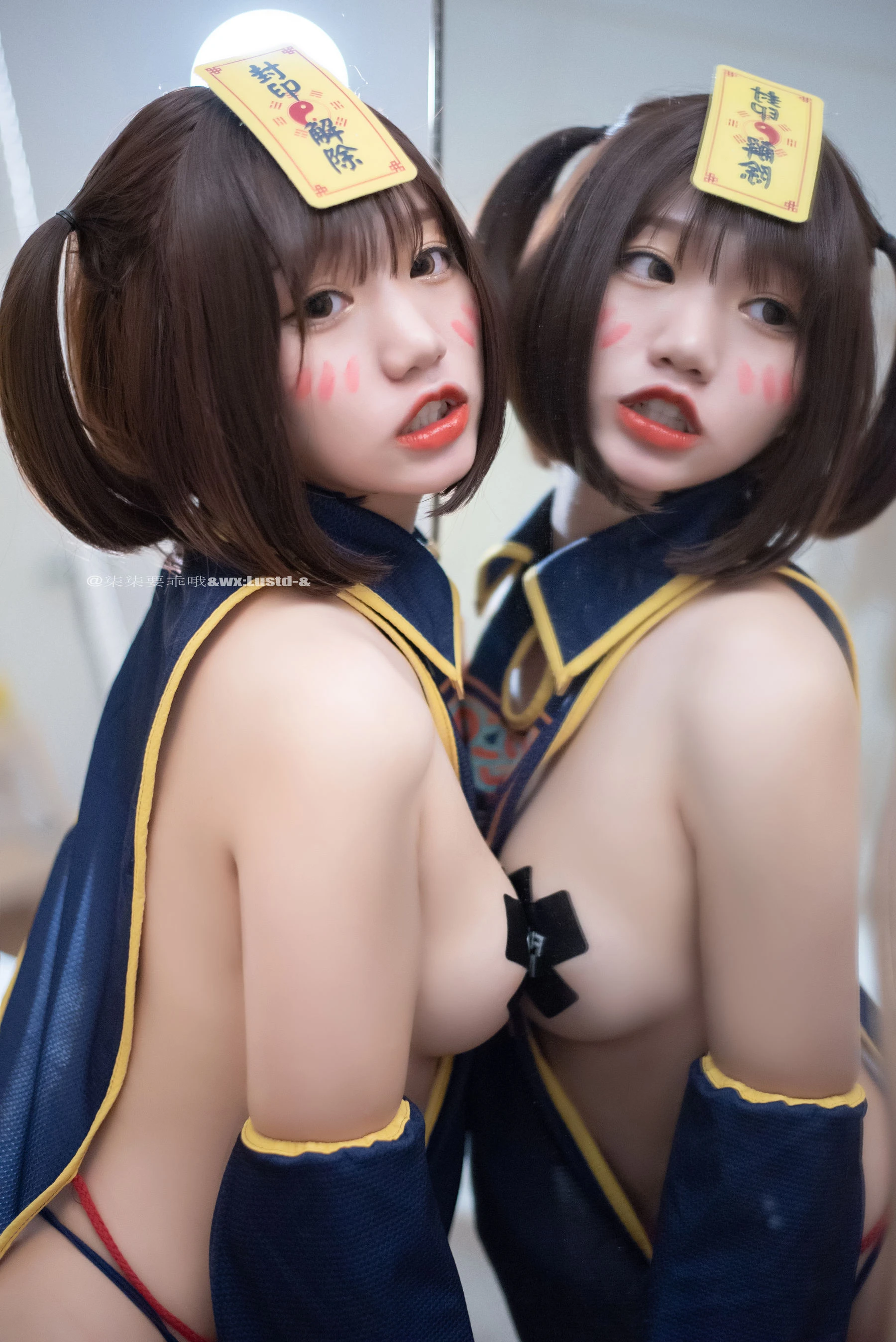 动漫博主柒柒要乖哦 – 小僵尸 [45P]插图3