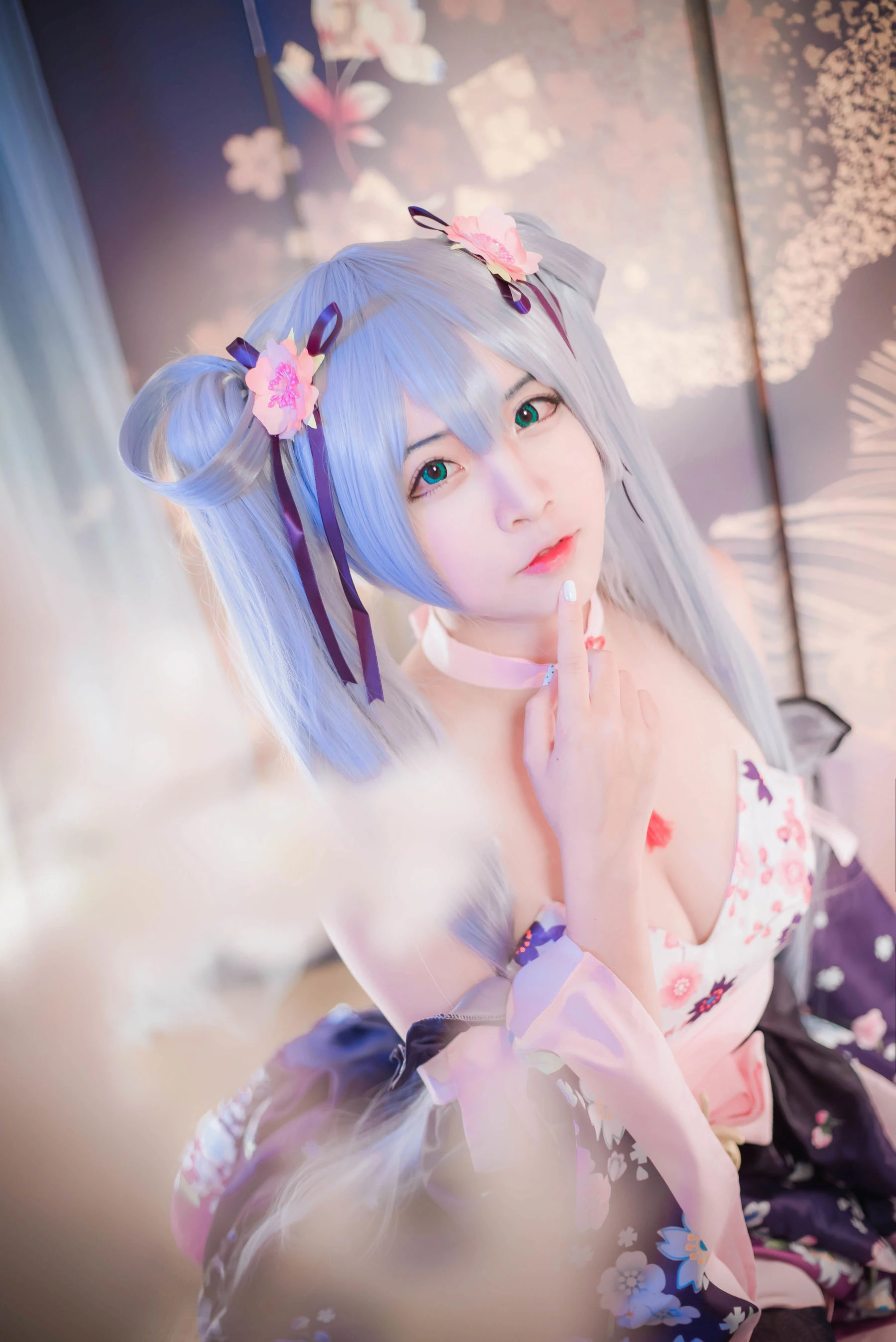 人气Coser二佐Nisa – 双马尾插图1
