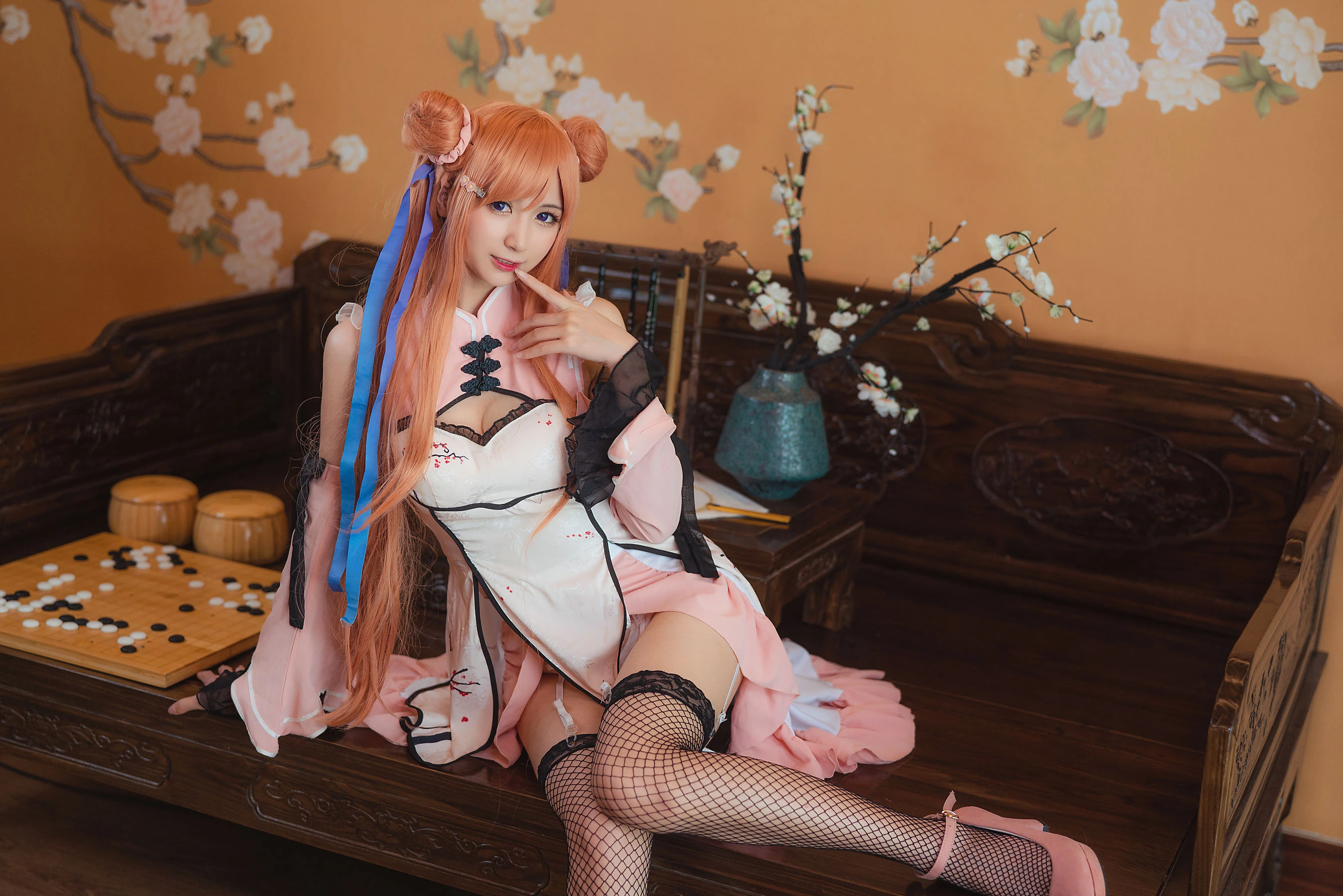 贝儿酱Miki – 春梅COS插图2