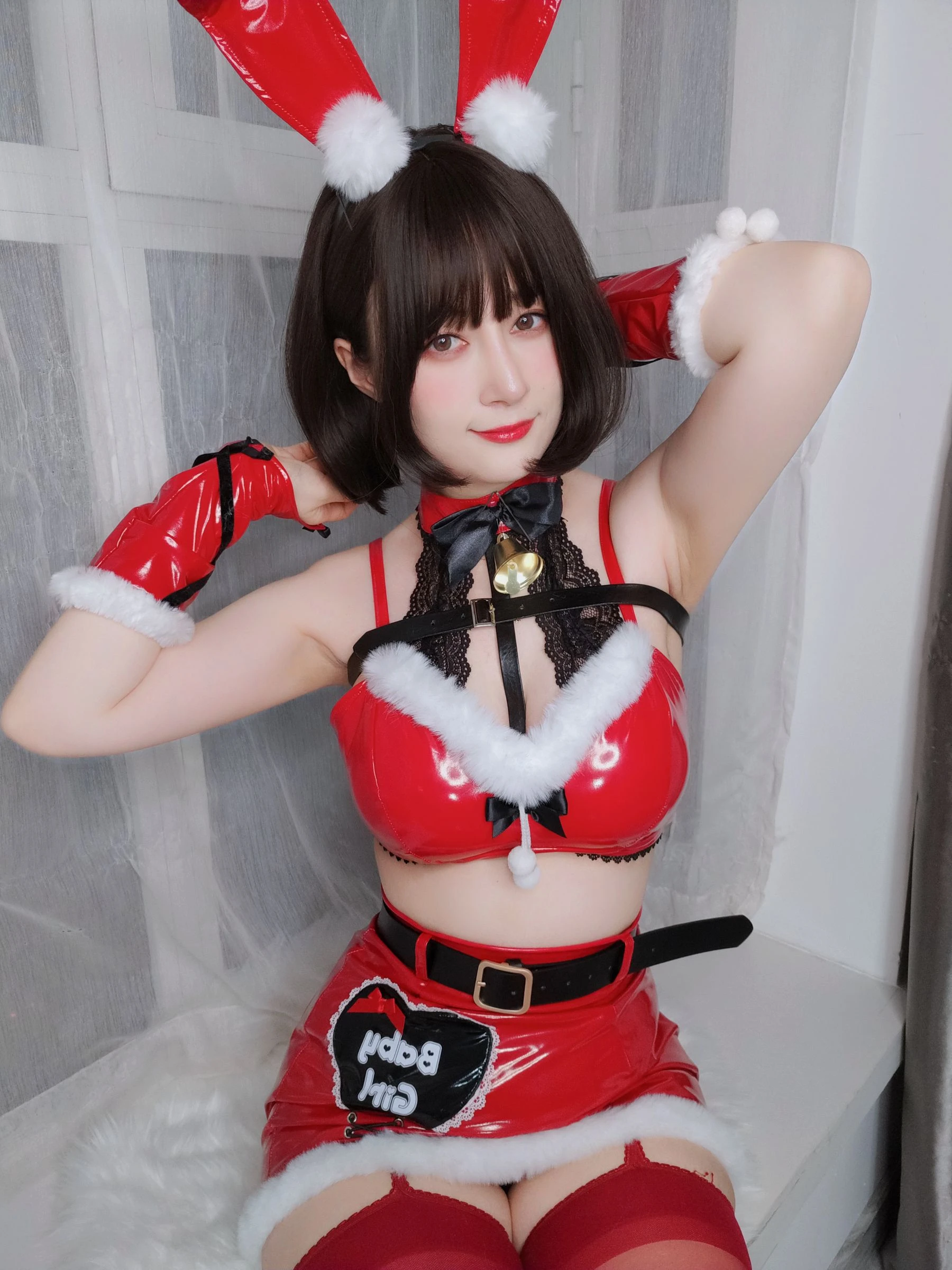 Coser小姐姐白银 – Christmas Bunny插图5