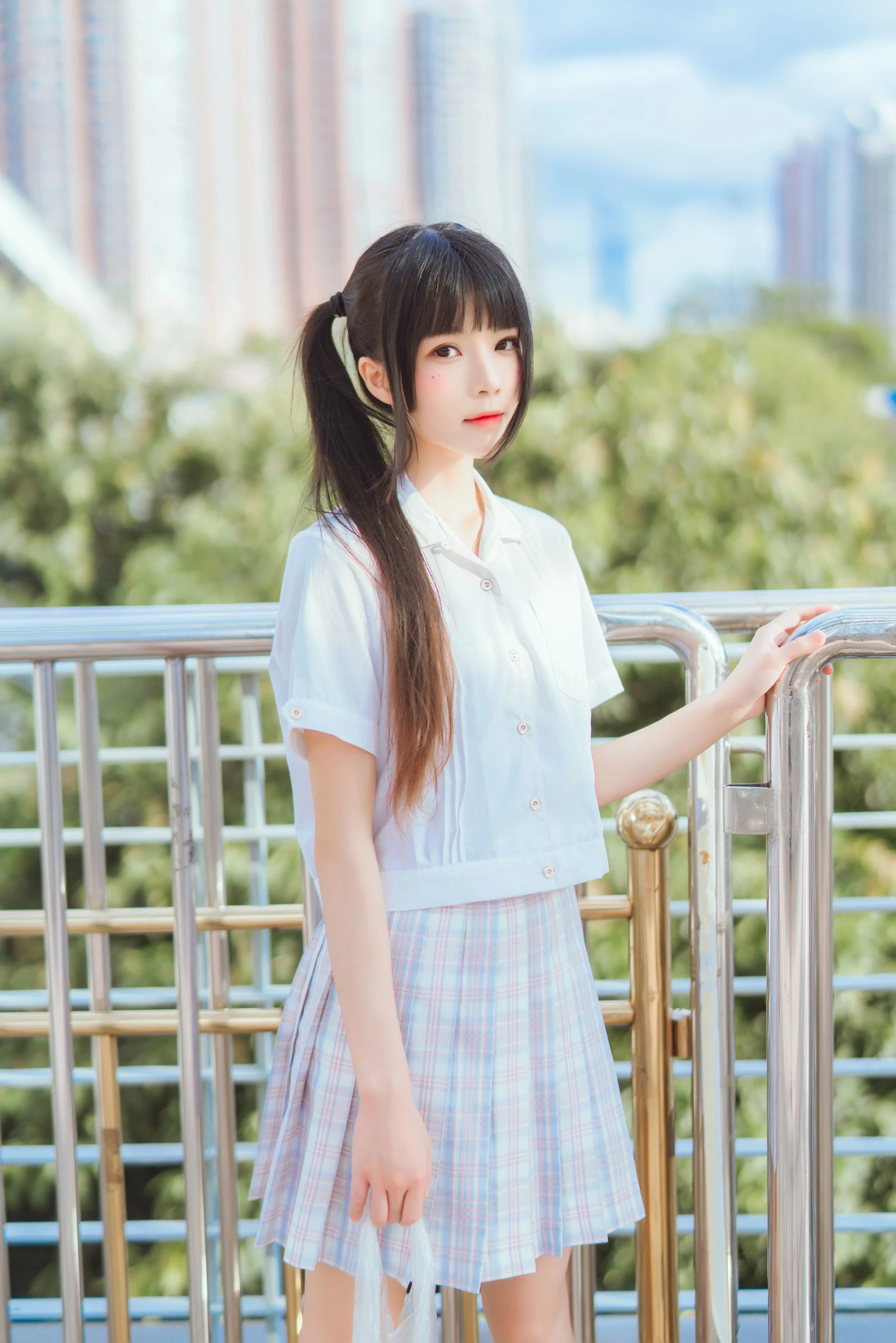 桜桃喵 – 少女之浅色系插图1