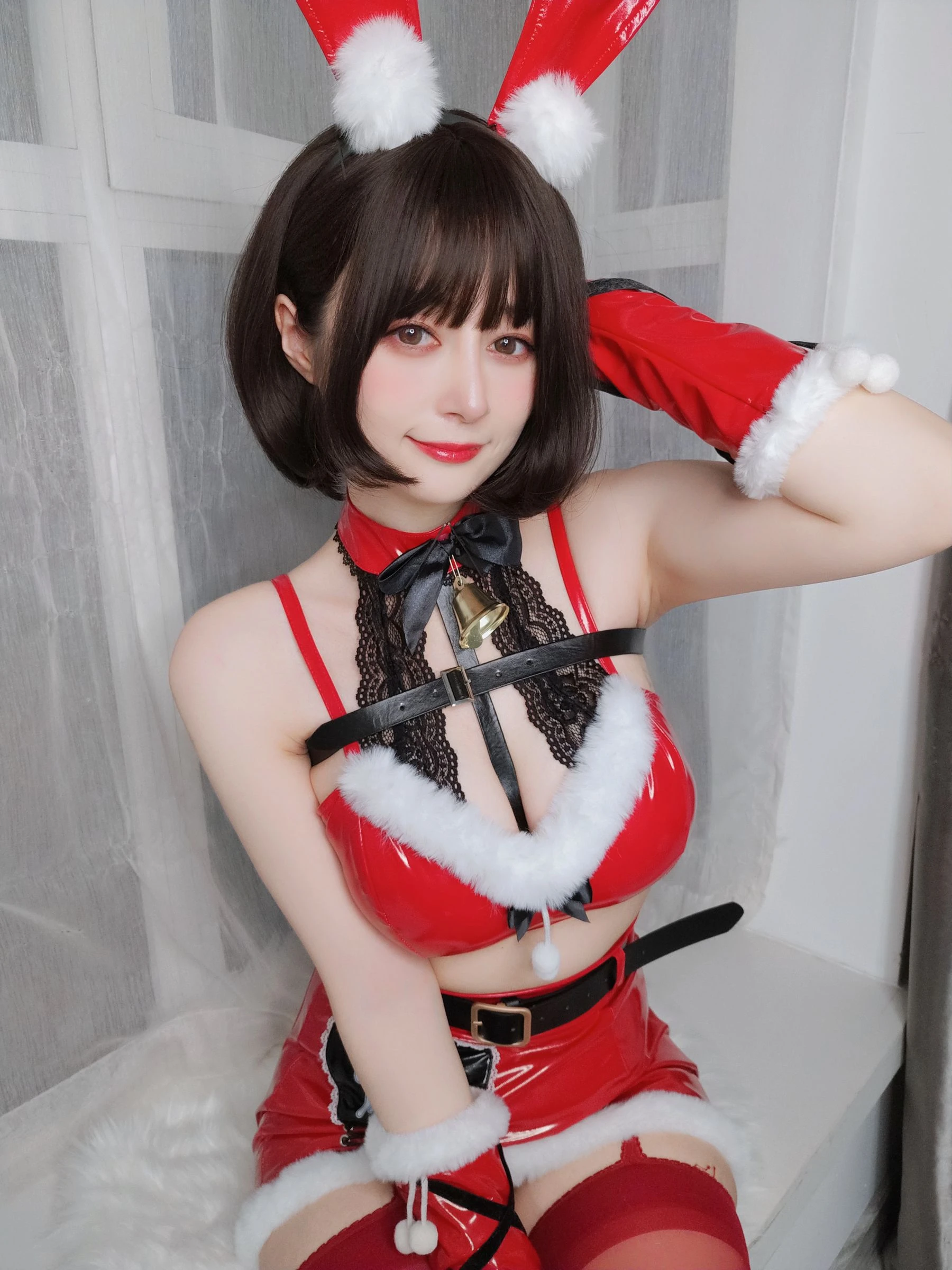 Coser小姐姐白银 – Christmas Bunny插图4